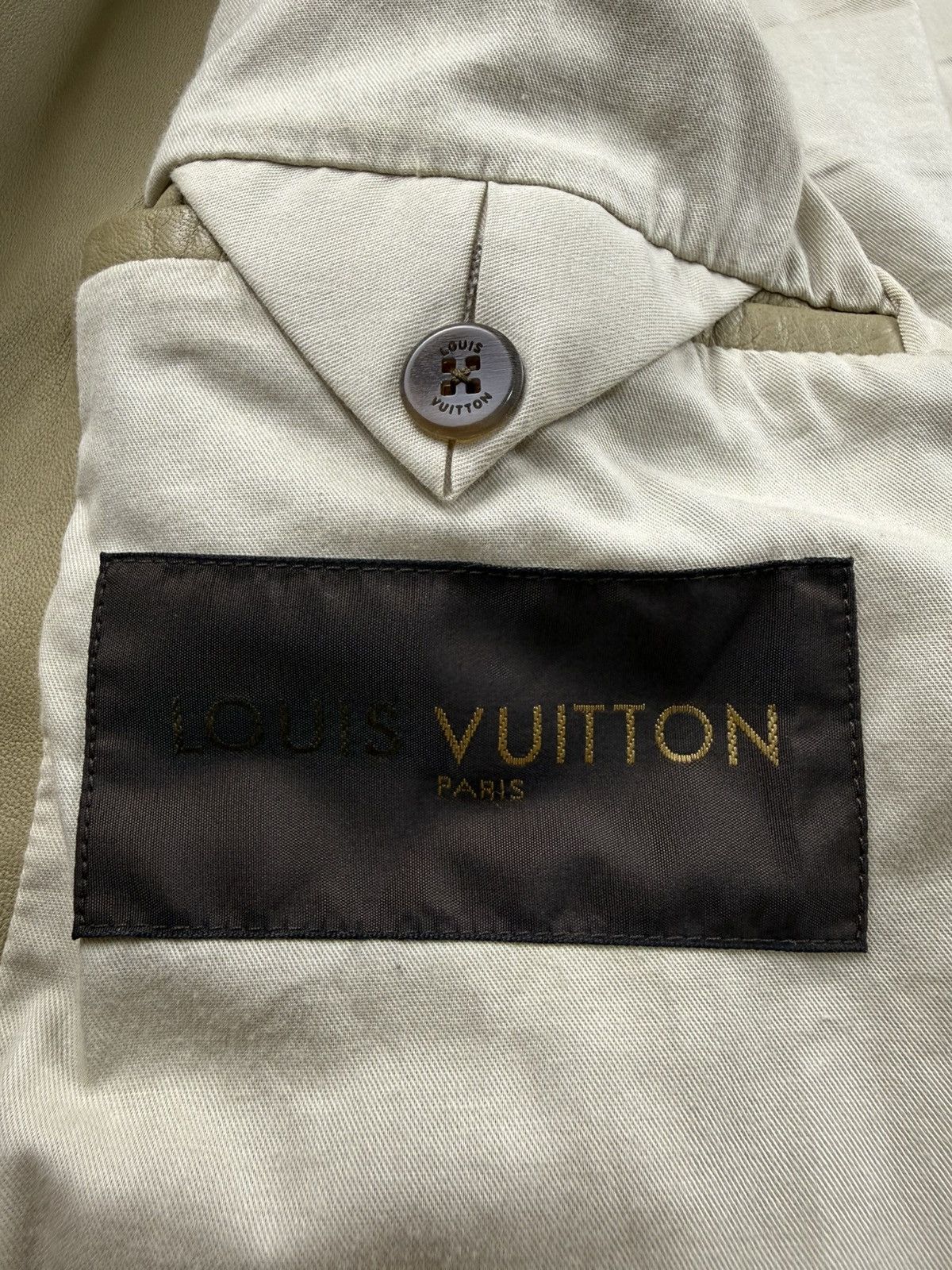 Louis Vuitton Louis Vuitton 2009 Lamb Leather Biker Jacket Size US M / EU 48-50 / 2 - 12 Thumbnail