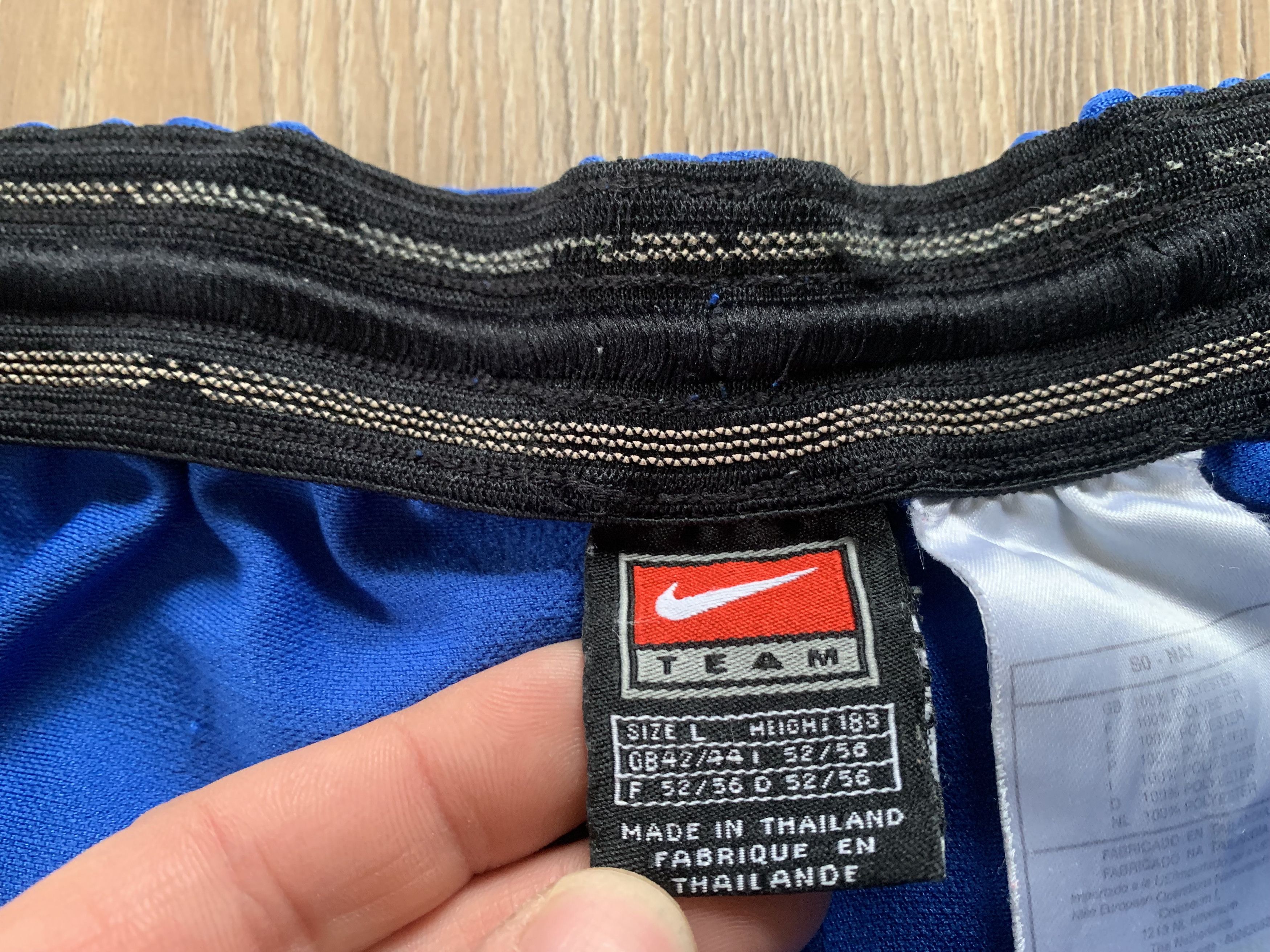 Nike Vintage Nike Team Blue Athletic Shorts Size US 34 / EU 50 - 7 Thumbnail