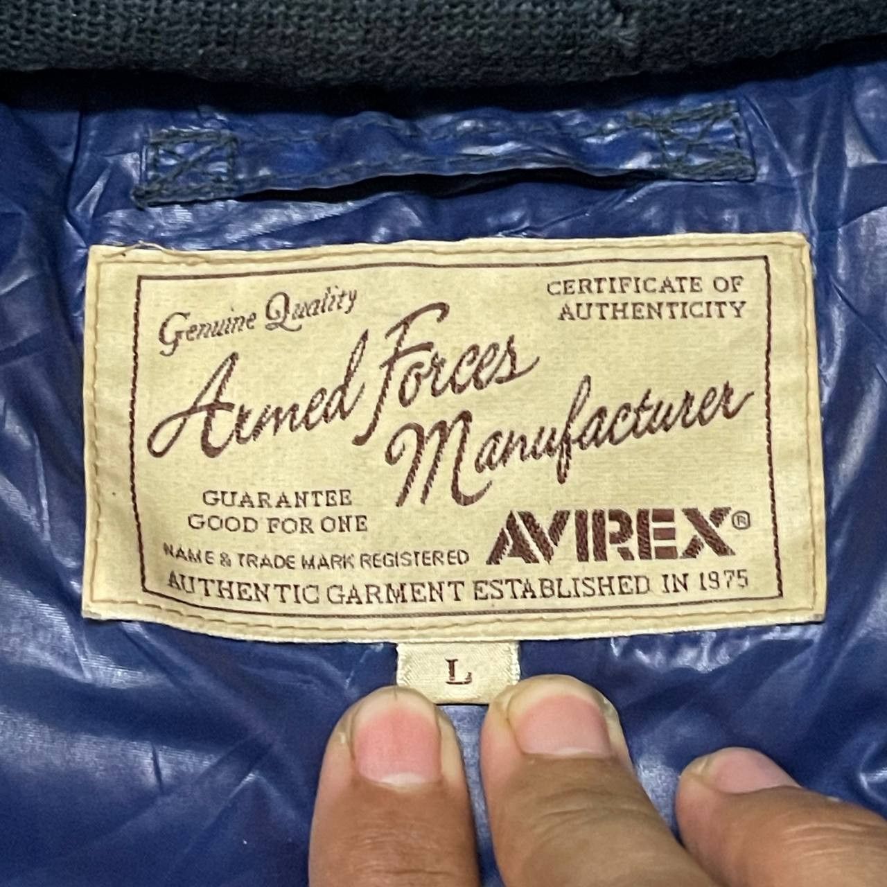 Avirex Vintage Avirex Aero Service Puffer Jacket Size US L / EU 52-54 / 3 - 15 Thumbnail