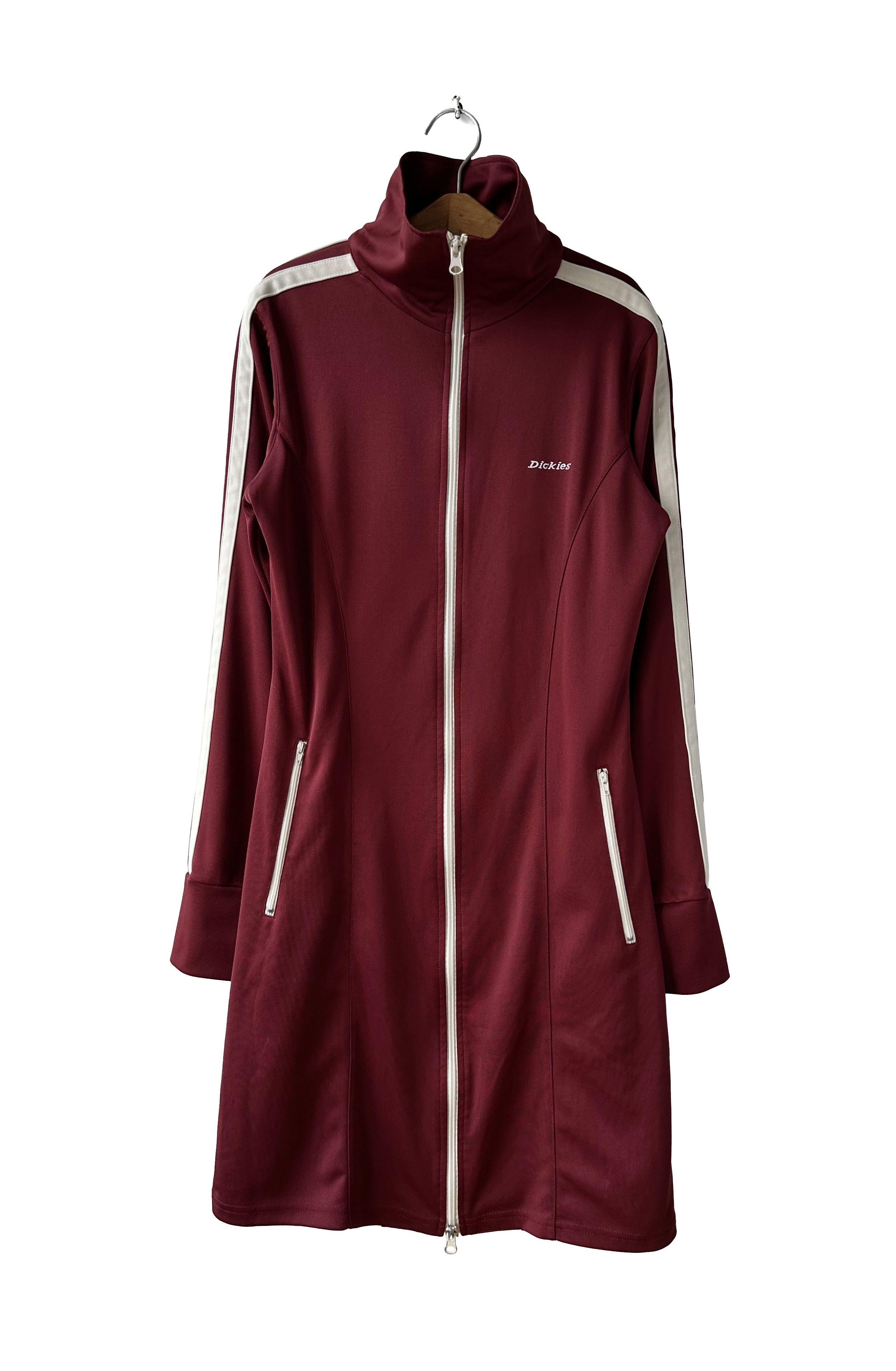 Dickies burgundy tracksuit dress