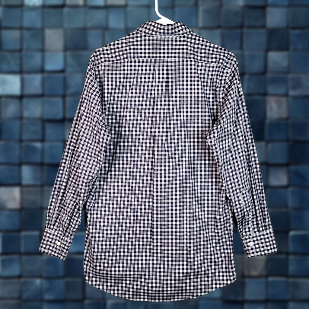 Ralph Lauren Lauren Ralph Lauren slim fit non iron black label Button Up Plaid Shirt Sz 15.5 Size US L / EU 52-54 / 3 - 1 Thumbnail