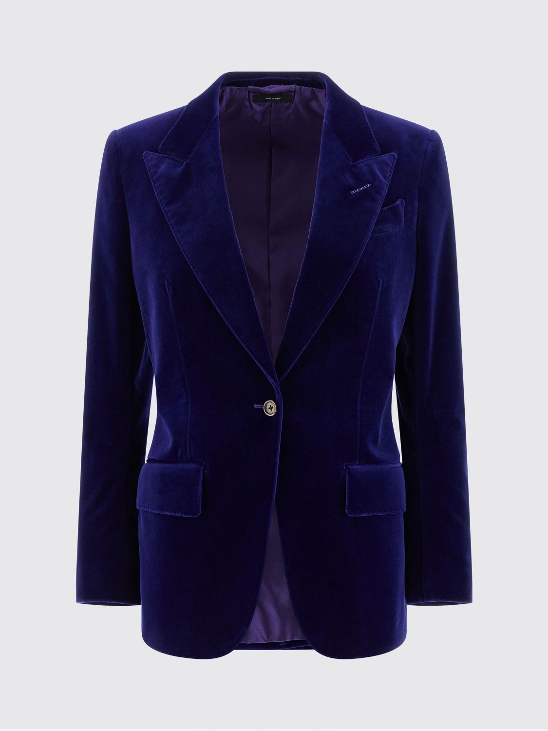 Tom Ford Tom Ford Jacket Woman Blue Size S / US 4 / IT 40 - 1 Thumbnail