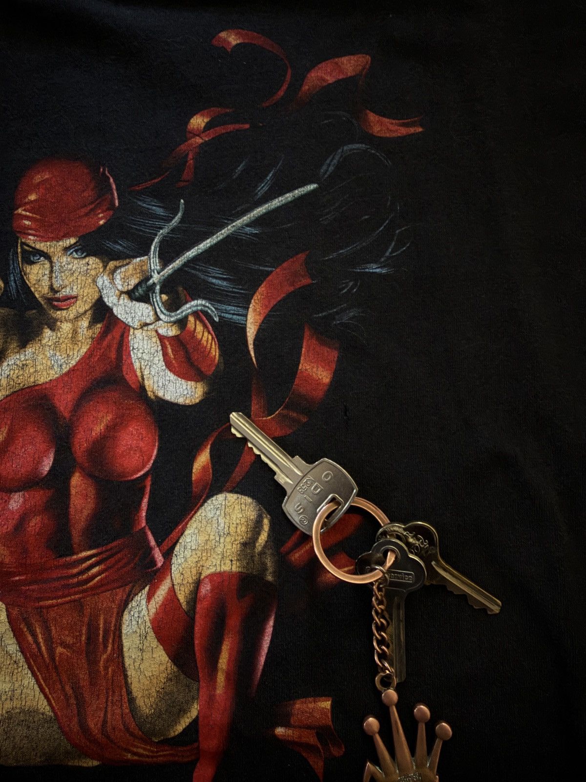 Marvel Comics ELEKTRA MARVEL 2001 VINTAGE TEE SHIRT XL Size US XL / EU 56 / 4 - 5 Thumbnail