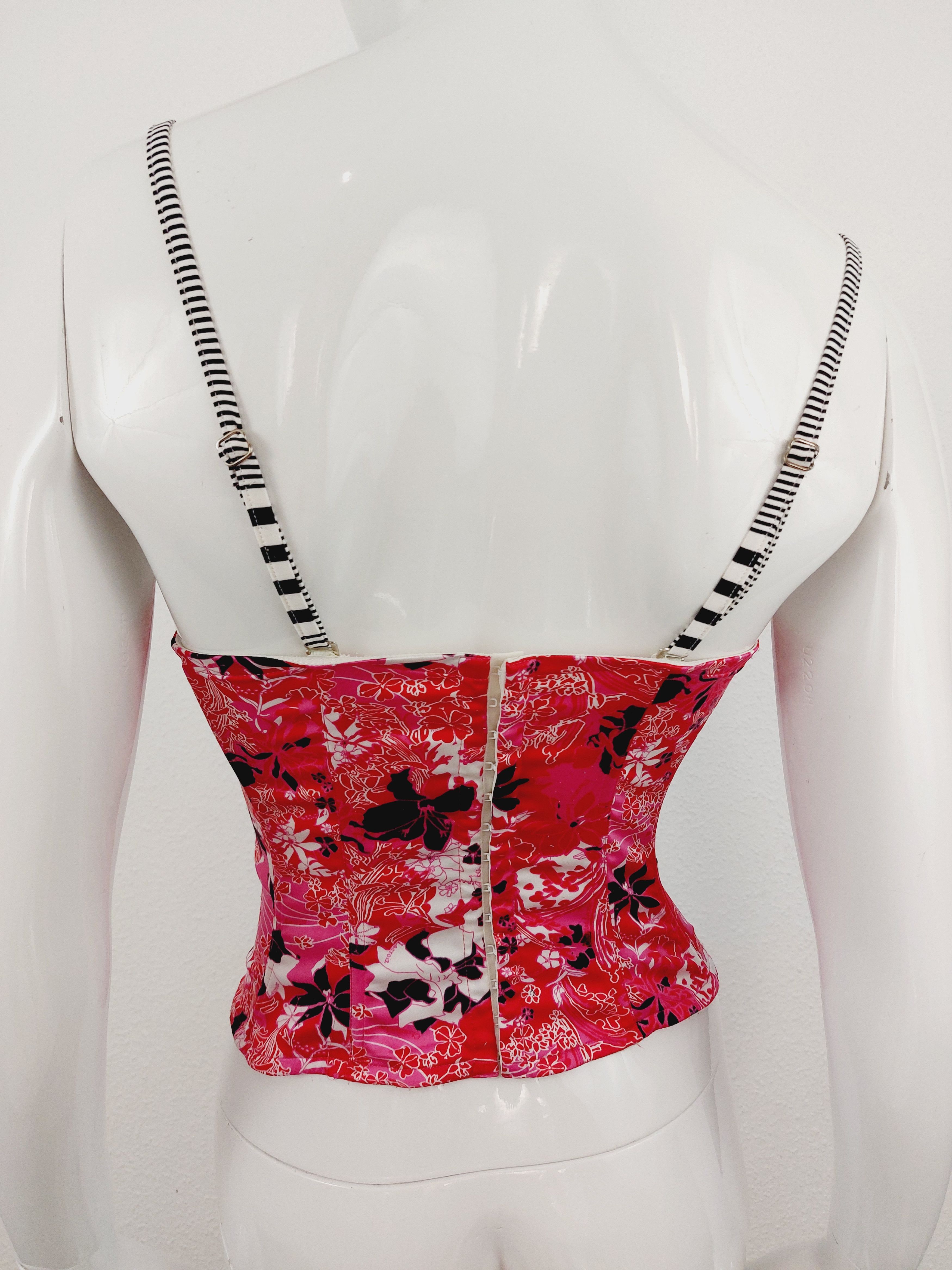 Christian Lacroix Christian Lacroix Butterfly Floral Lace Bow Corset Bustier Size S / US 4 / IT 40 - 7 Thumbnail