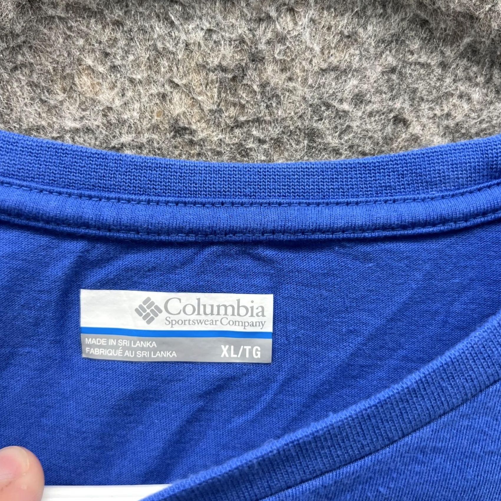 Vintage Columbia Shirt Men XL Blue Casual Tee PFG Fishing Gear Cotton Logo Short Sleeve Crew Neck T-Shirt Size US XL / EU 56 / 4 - 5 Thumbnail