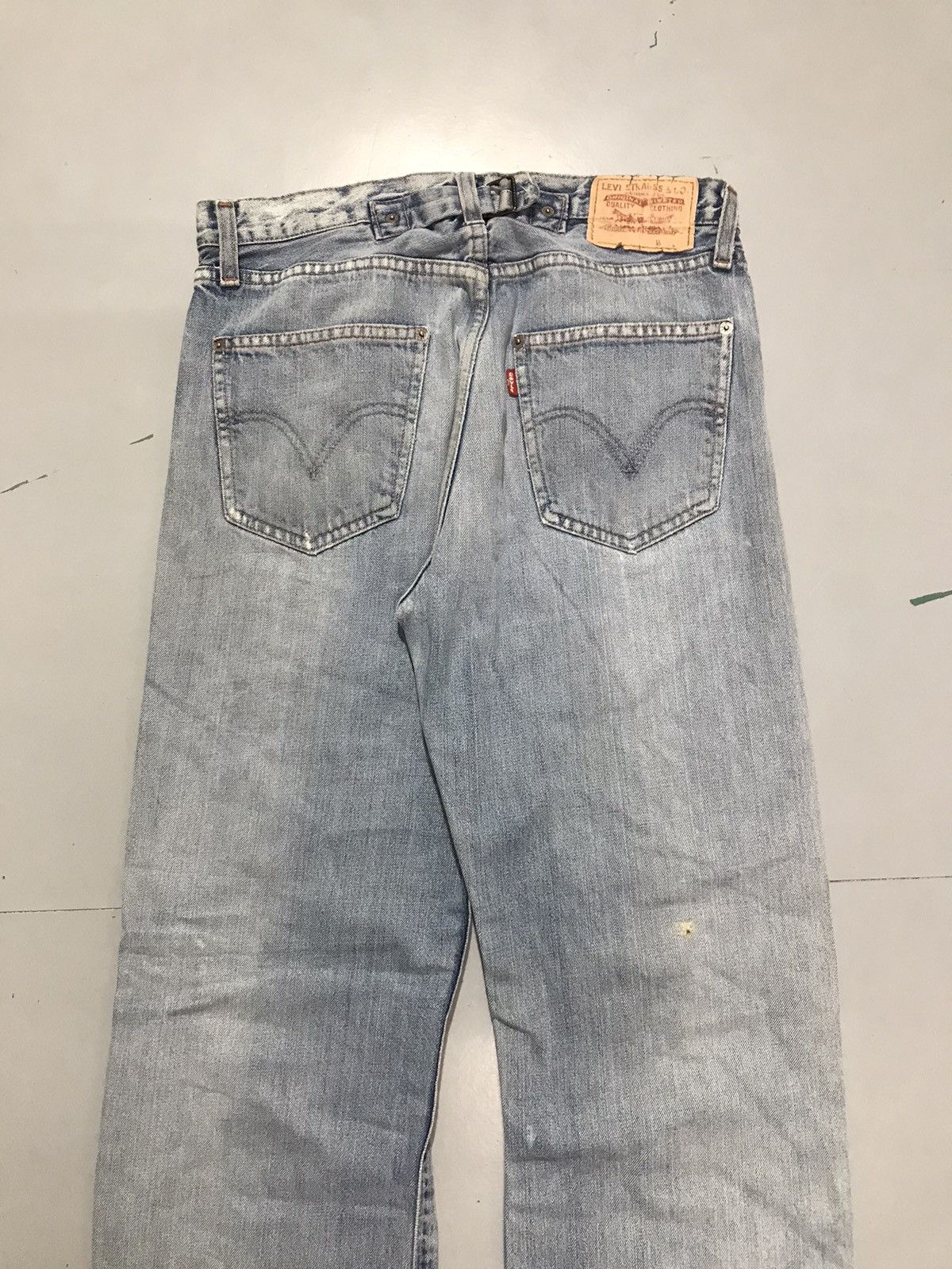 Levi's Vintage Levi’s buckle belt distressed denim Size US 32 / EU 48 - 8 Thumbnail