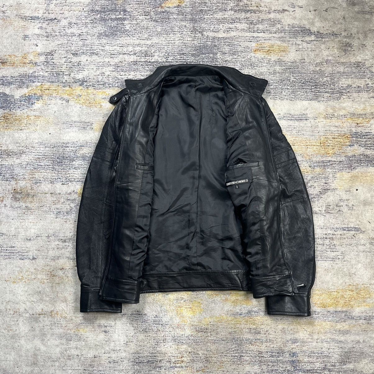 5351 POUR LES HOMMES × If Six Was Nine × Le Grande Bleu (L.G.B.) 5351 Pour Les Hommes rider leather jacket Size US M / EU 48-50 / 2 - 12 Thumbnail