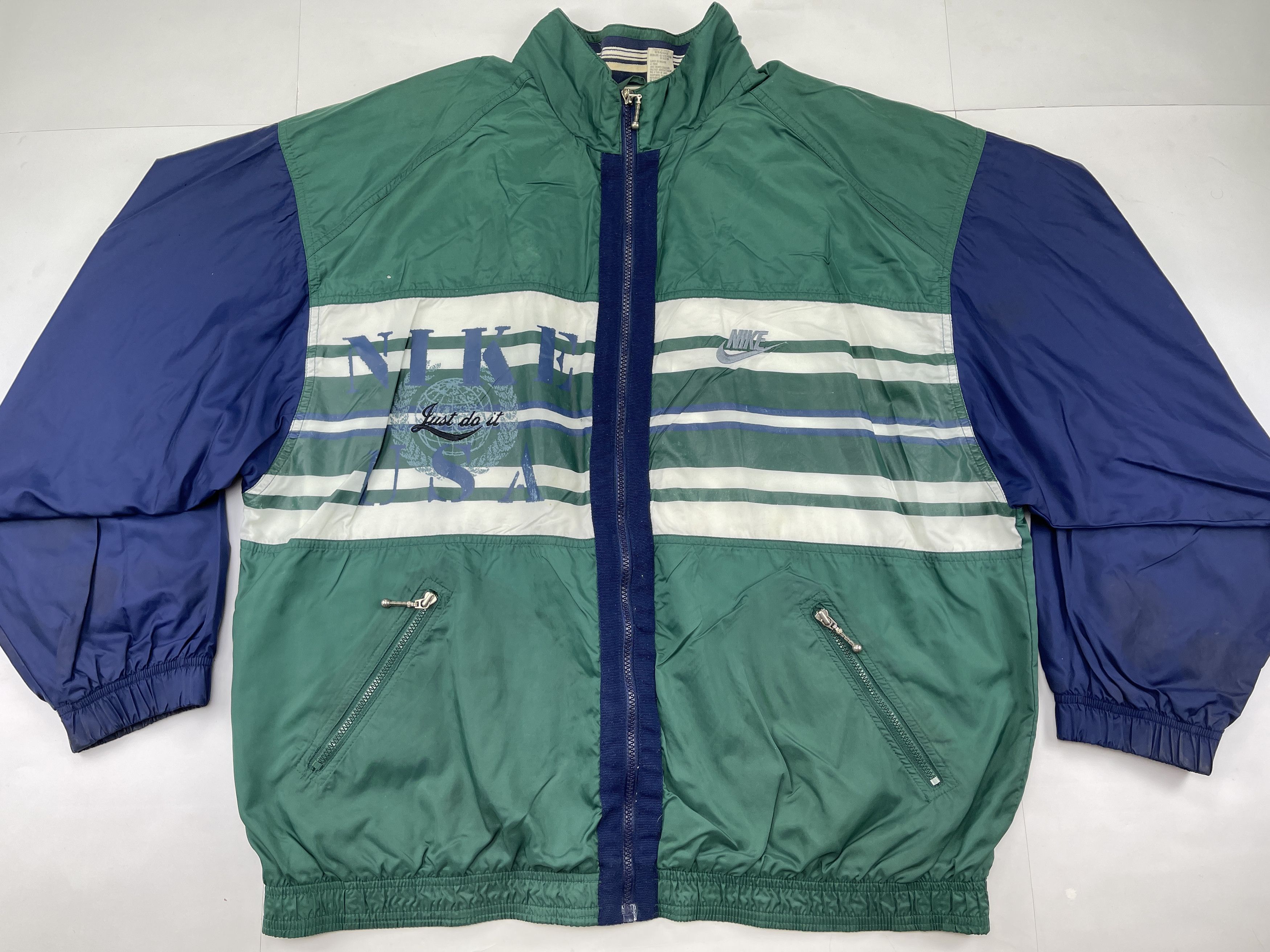 Nike Nike jacket, vintage track top, 90s skater 1990s Y2K XL Size US XL / EU 56 / 4 - 3 Thumbnail