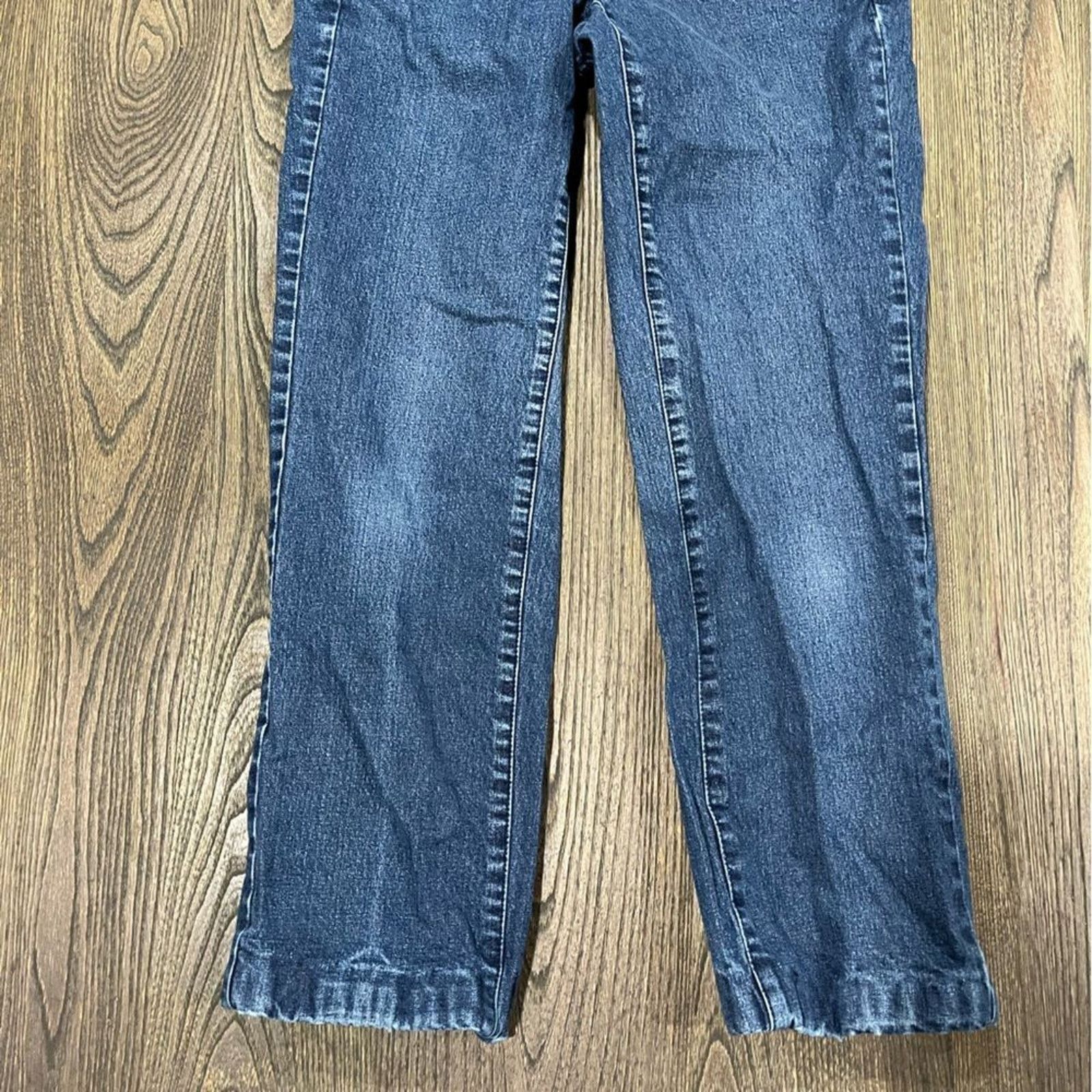 Vintage Appleseed’s Petites Straight Leg Jeans Denim Mid Rise Sz 6P Size 28" / US 6 / IT 42 - 3 Thumbnail