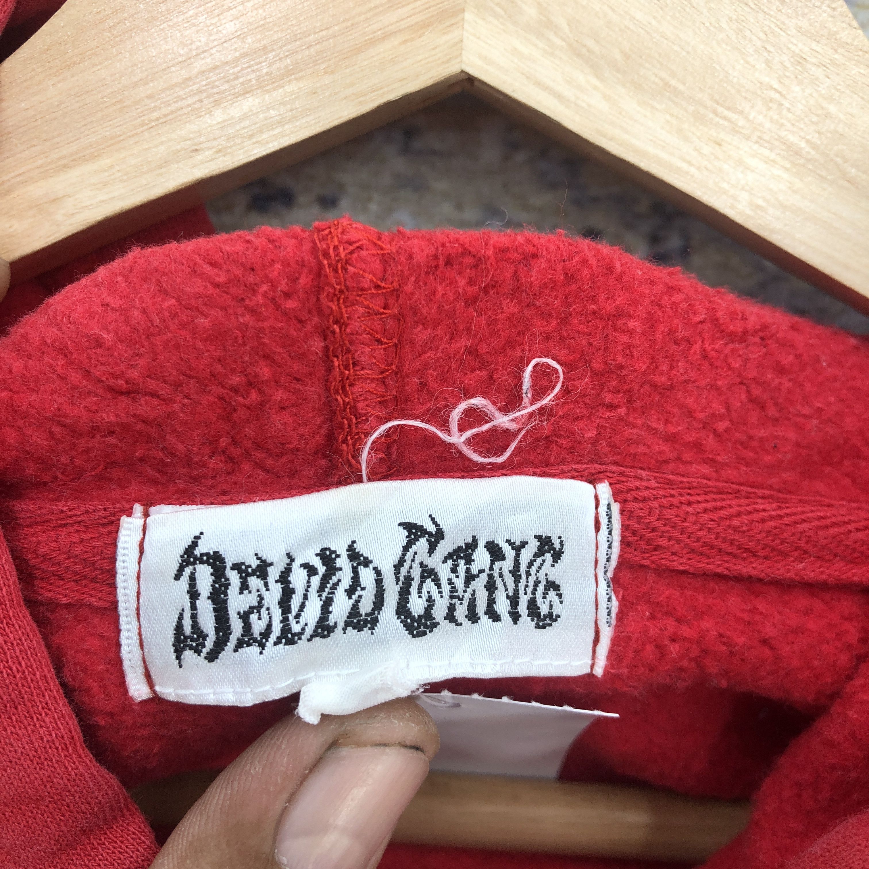 Japanese Brand × Vintage Vintage Y2K Devil Gang Hoodie Sweater Hip Hop Sweatshirt Size US XXL / EU 58 / 5 - 16 Thumbnail