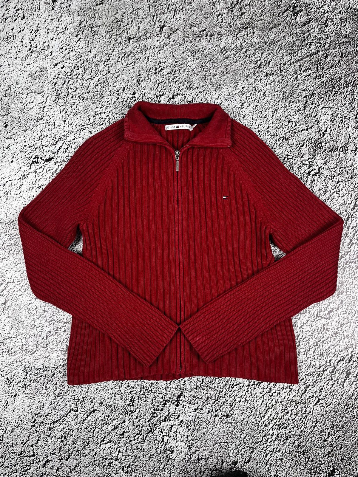 Tommy Hilfiger Vintage Y2K Tommy Hilfiger old money 1/4 zip sweater size L Size L / US 10 / IT 46 - 5 Thumbnail