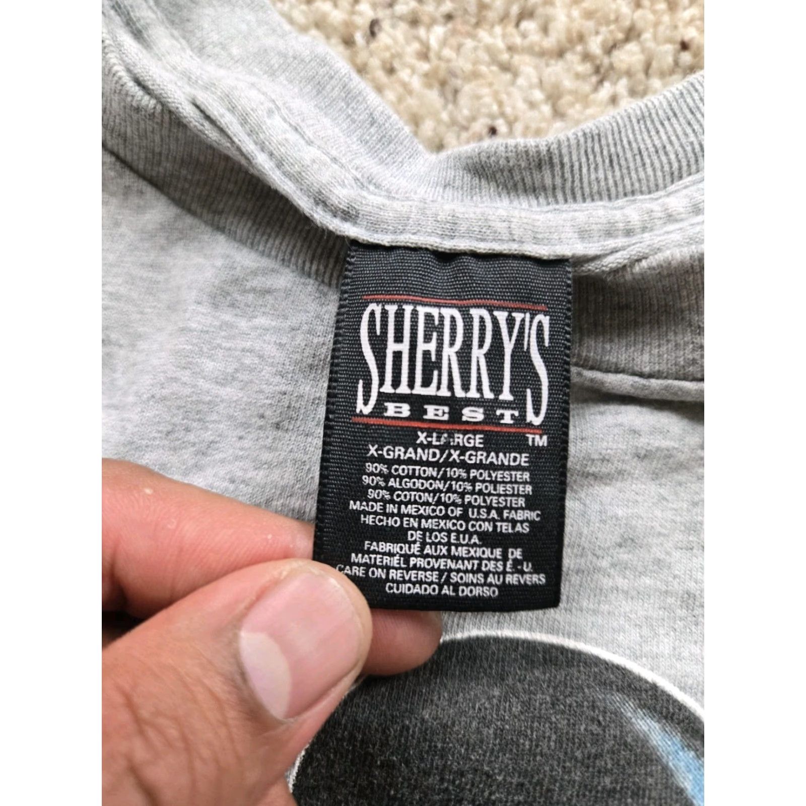 Vintage VINTAGE Mickey Mouse California T Shirt XL Mens Gray Sherrys Best USA Made Y2K Size US XL / EU 56 / 4 - 4 Thumbnail