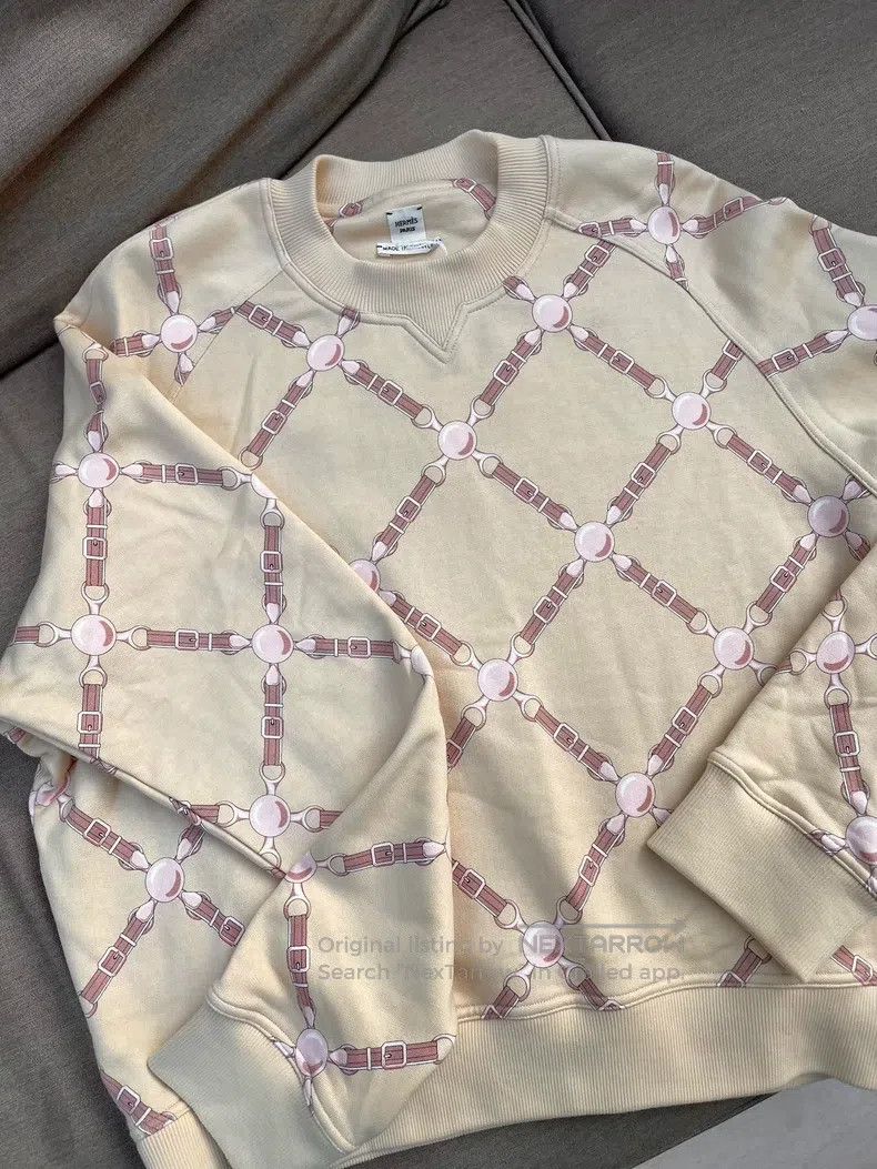 Hermes Hermes 22 Grand Celebration Series Printed Sweatshirt + Sh Size XXS / US 00 / IT 34 - 2 Thumbnail