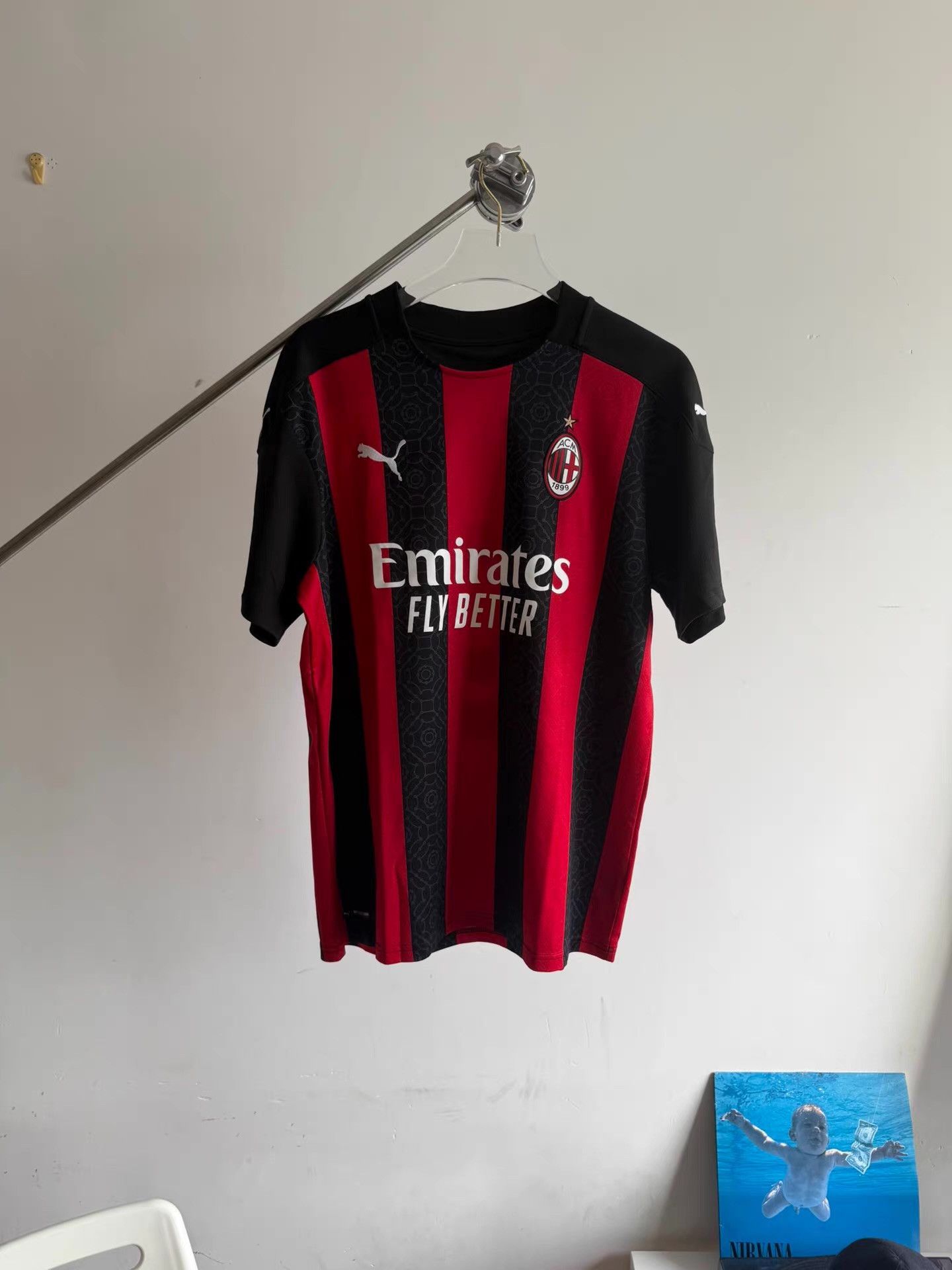Adidas Adidas AC Milan 2020/21 season Inzaghi jersey Q17 Size US L / EU 52-54 / 3 - 5 Thumbnail
