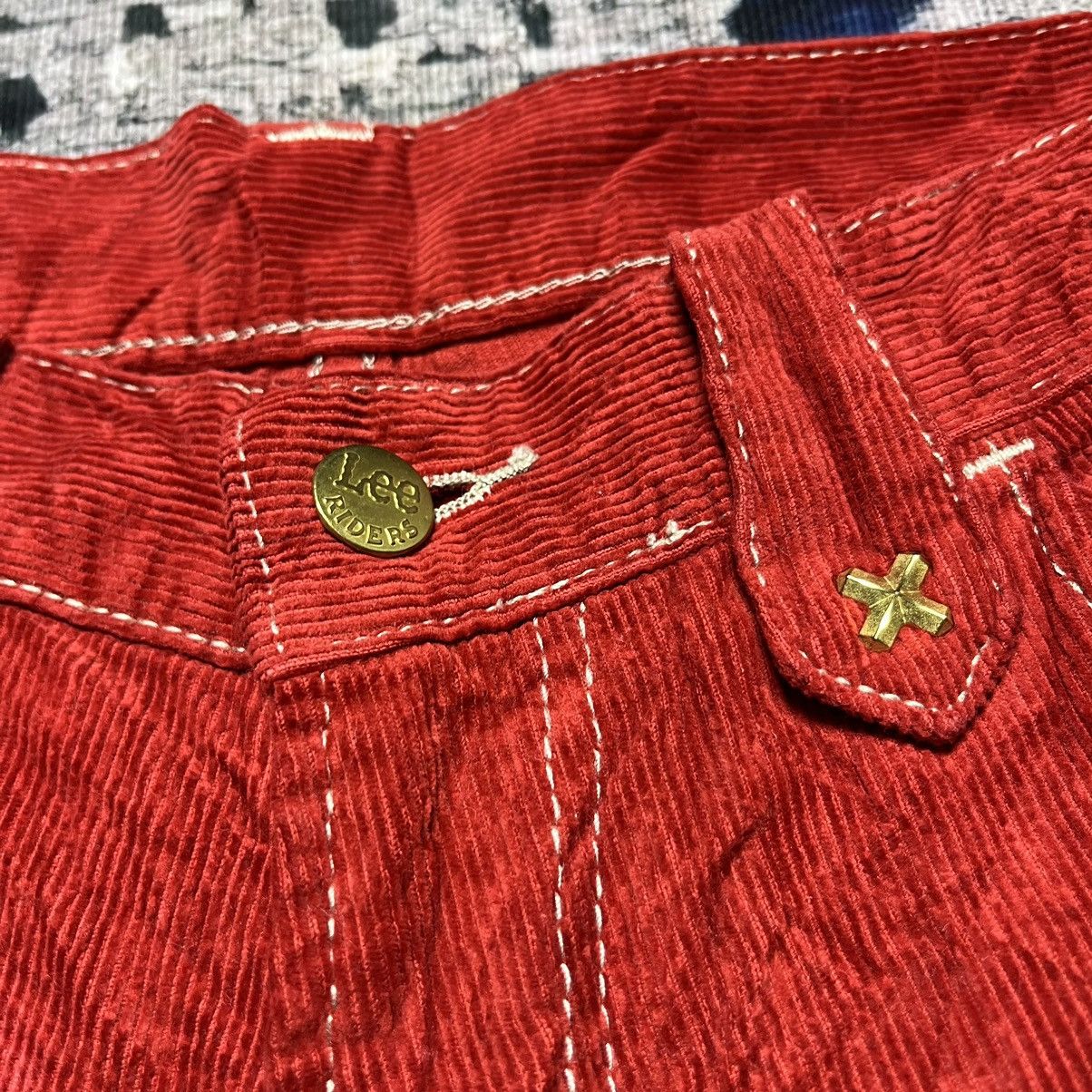 Lee × Vintage STEALS Rare Vintage Lee Cowboy Cargo Courdroy Bootcut 90s Size US 30 / EU 46 - 4 Thumbnail