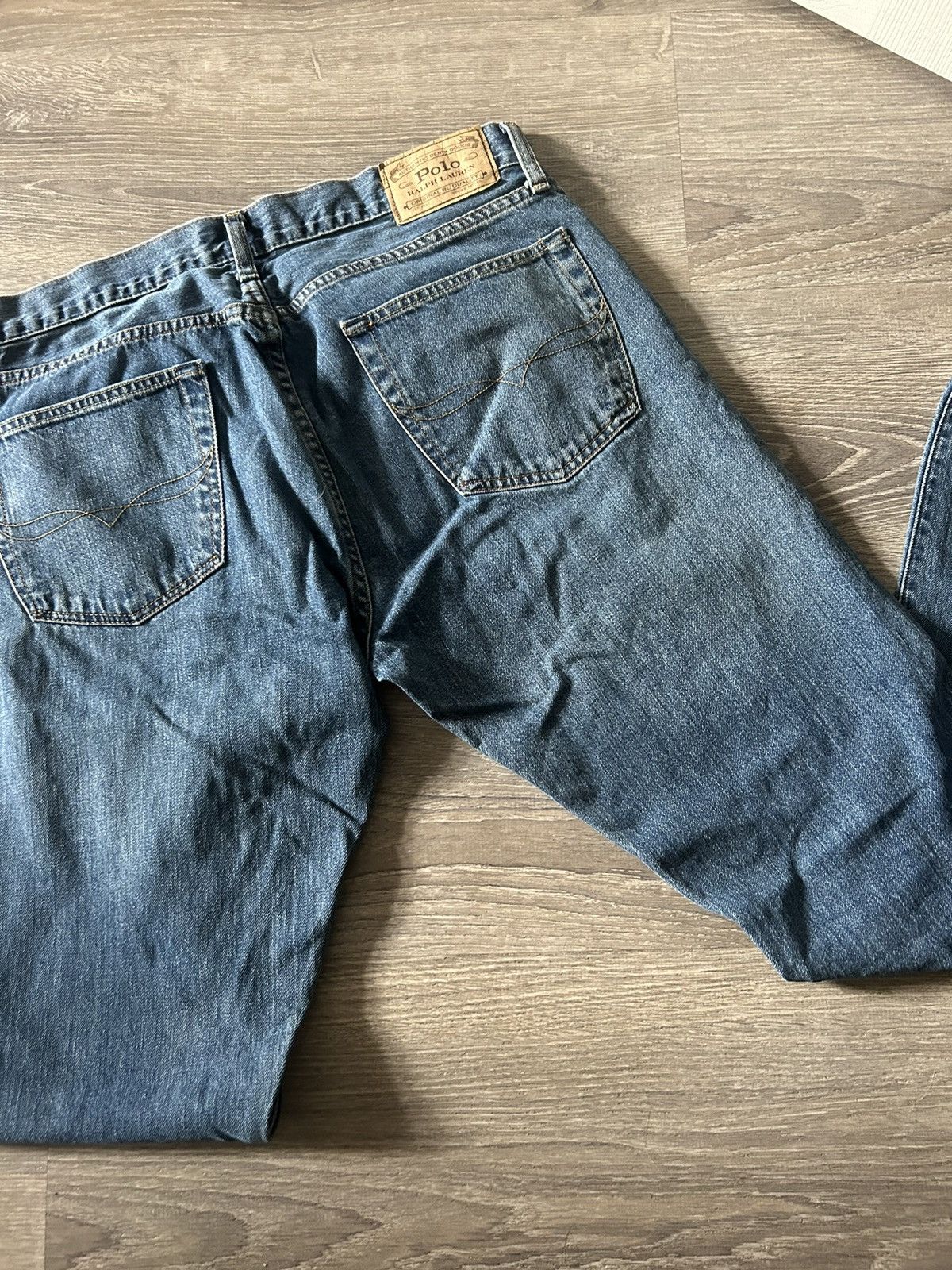 Polo Ralph Lauren × Ralph Lauren Polo Ralph Lauren men’s denim blue jeans Size US 34 / EU 50 - 7 Thumbnail