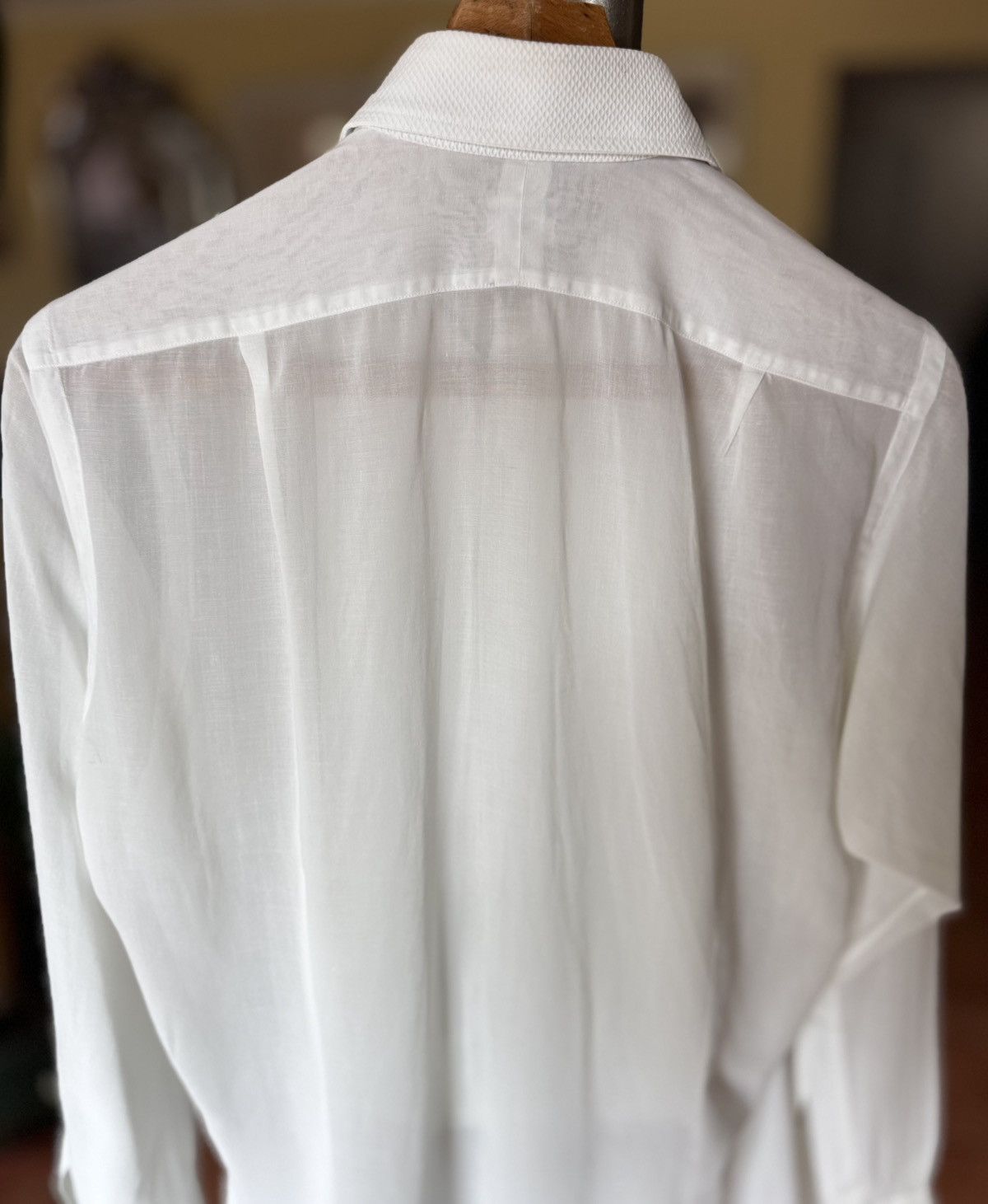 Turnbull & Asser Bespoke Turnbull & Asser Vintage Formal Voile Tuxedo Shirt Size US M / EU 48-50 / 2 - 7 Thumbnail