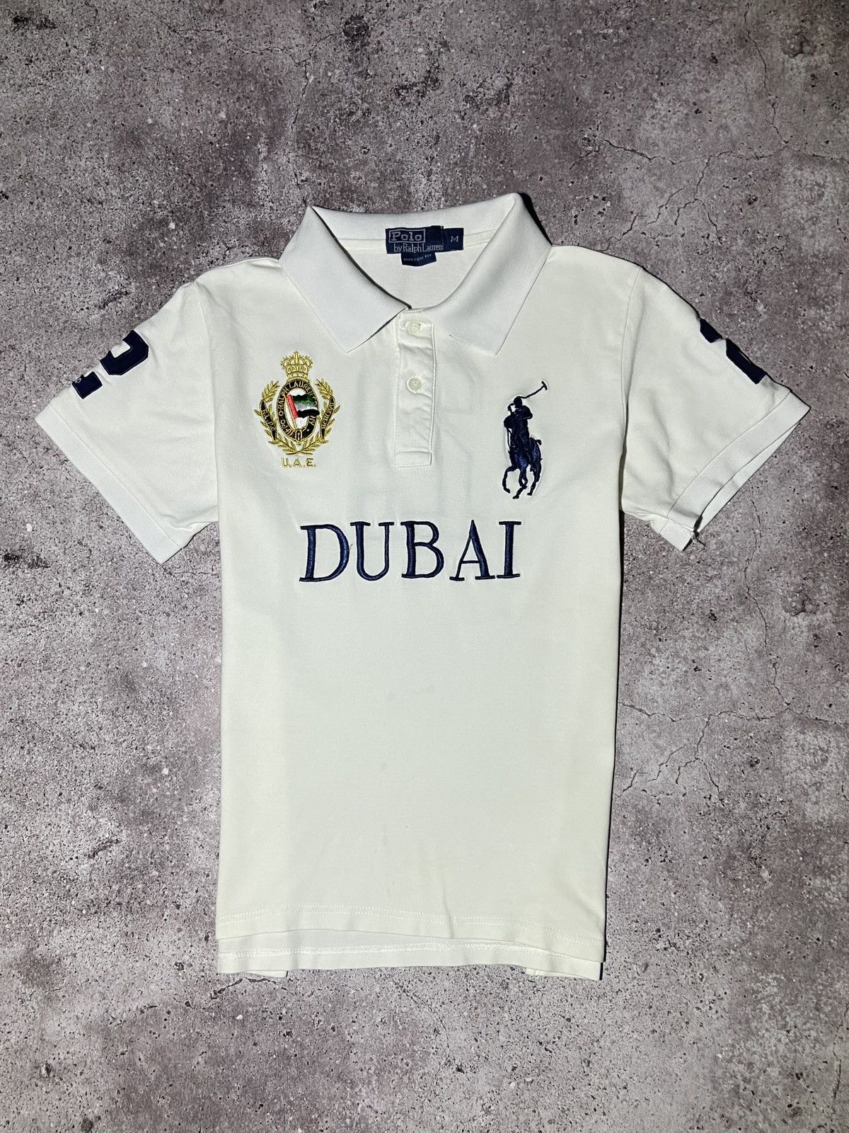Polo Ralph Lauren × Ralph Lauren × Vintage 💥Polo Ralph Lauren Vintage Dubai Streetwear t-shirt‼️ Size US M / EU 48-50 / 2 - 1 Thumbnail