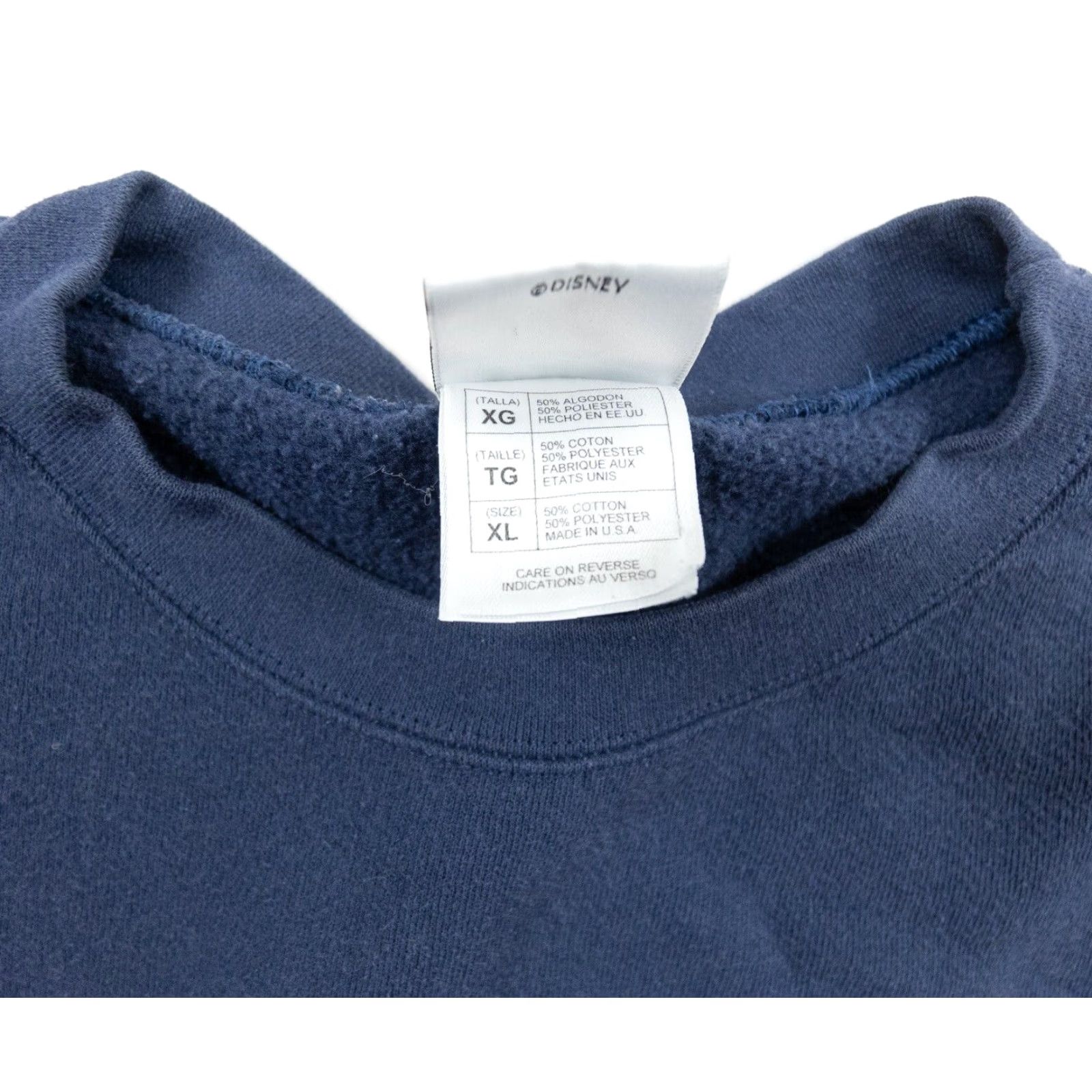 Disney VINTAGE Disney Eeyore Sweatshirt Mens XL Blue Crewneck Sweatshirt 90s Disney Store Sweater Logo All Seasons 90s Theme Mens Size US XL / EU 56 / 4 - 7 Thumbnail
