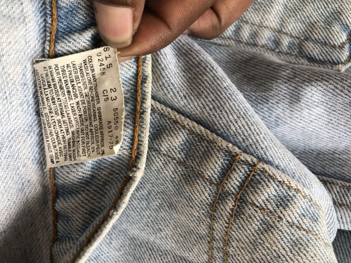 Levi's × Vintage Crazy vintage 90s Levi’s Strauss 550 baggyfit denim Size US 37 - 7 Thumbnail