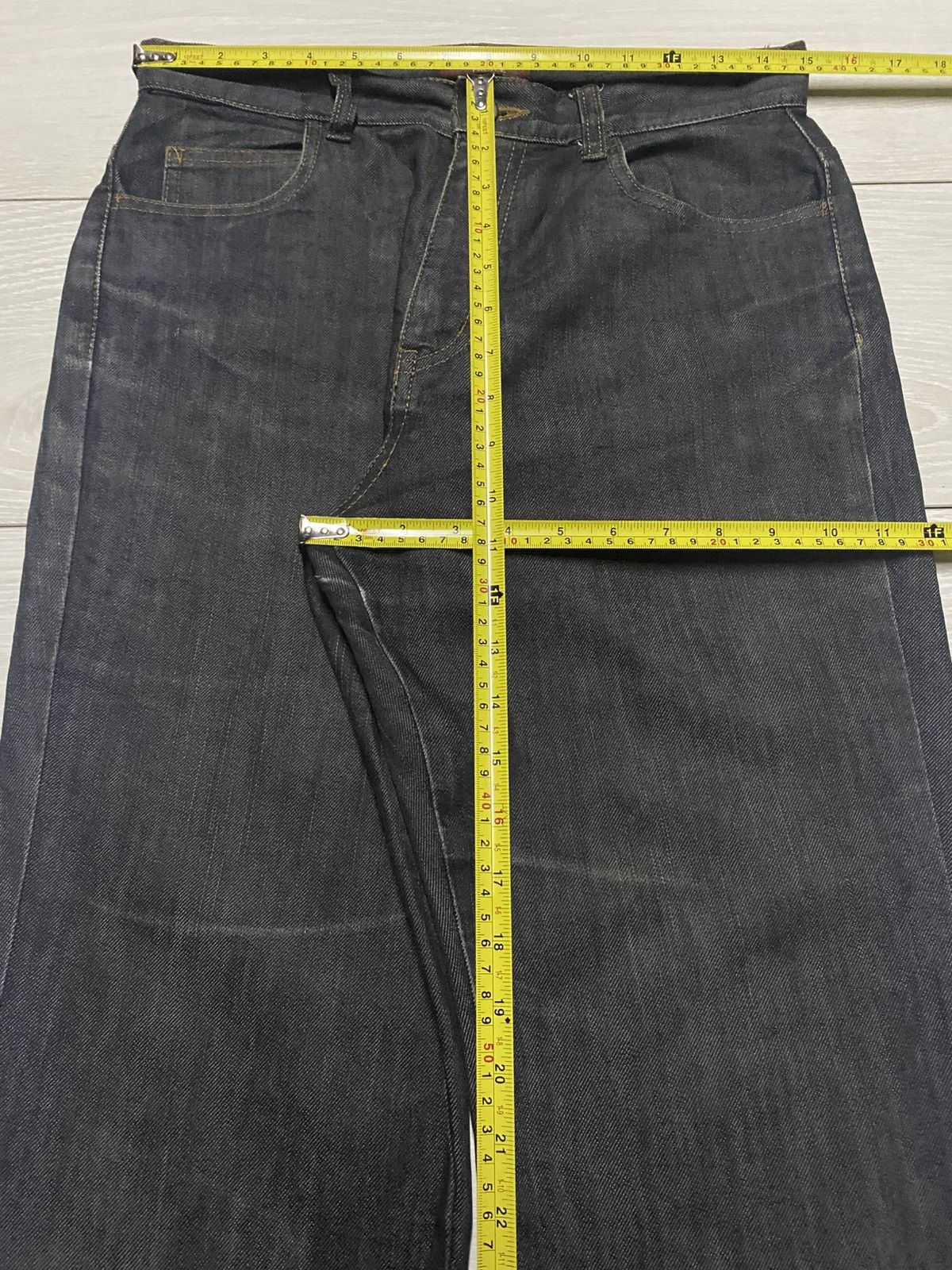 Japanese Brand Vintage Japanese Brand Facile Denim Loose Jeans Size US 30 / EU 46 - 7 Thumbnail