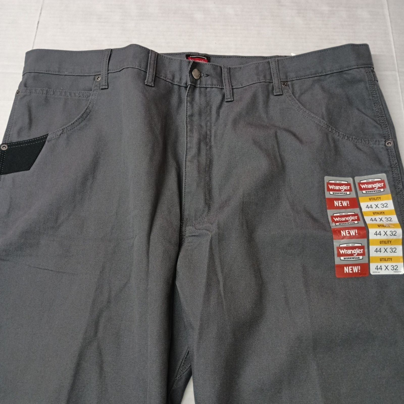 Wrangler Wrangler Workwear Carpenter Pants Men 44x32 Gray Regular Fit Size US 44 / EU 60 - 4 Thumbnail
