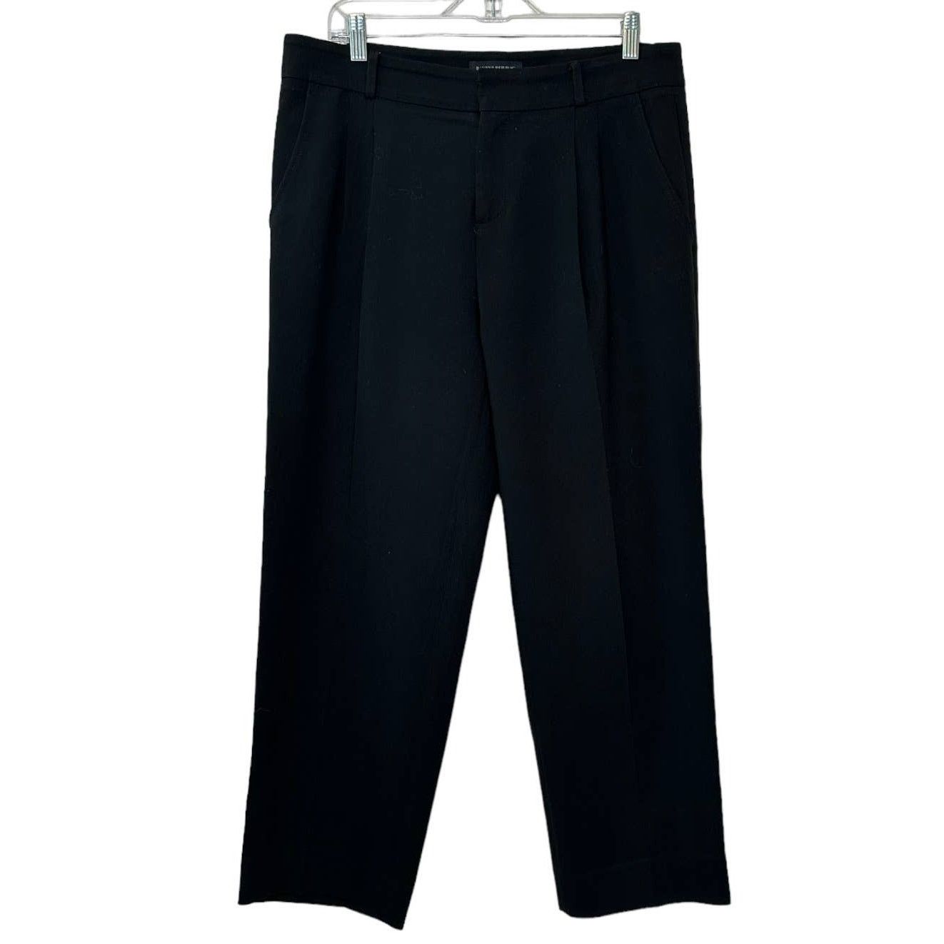 Banana Republic Banana Republic black pleated dressy pants size 8 Size 30" / US 8 / IT 44 - 6 Thumbnail