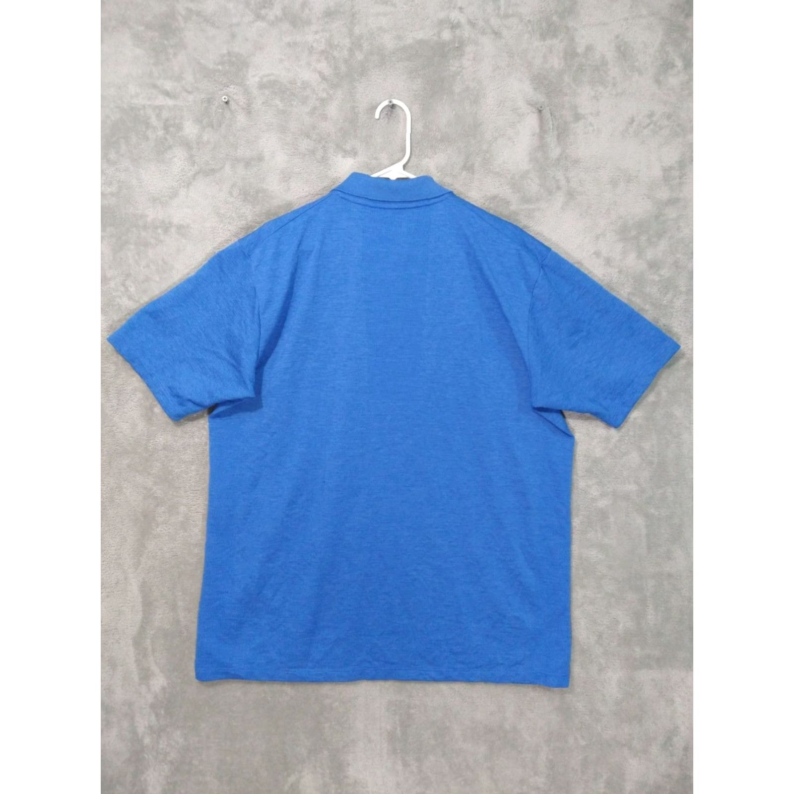 Uniqlo Uniqlo Polo Shirt XL Blue Short Sleeve Dry Ex Breathable Lightweight Quick Dry Regular Fit Mens Size US XL / EU 56 / 4 - 2 Thumbnail