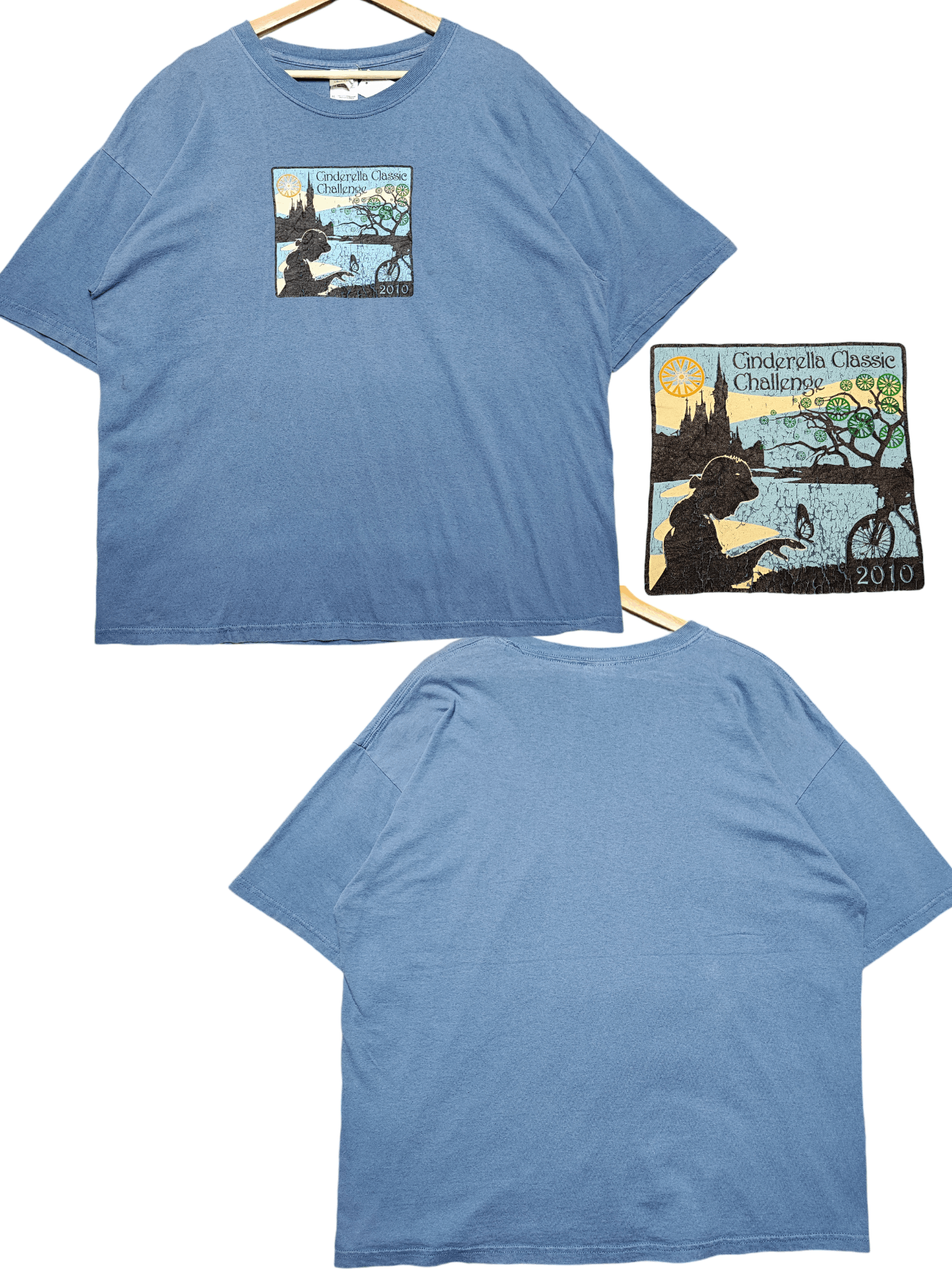 Disney VINTAGE Y2K DISNEY CINDERELLA Size US XL / EU 56 / 4 - 1 Thumbnail