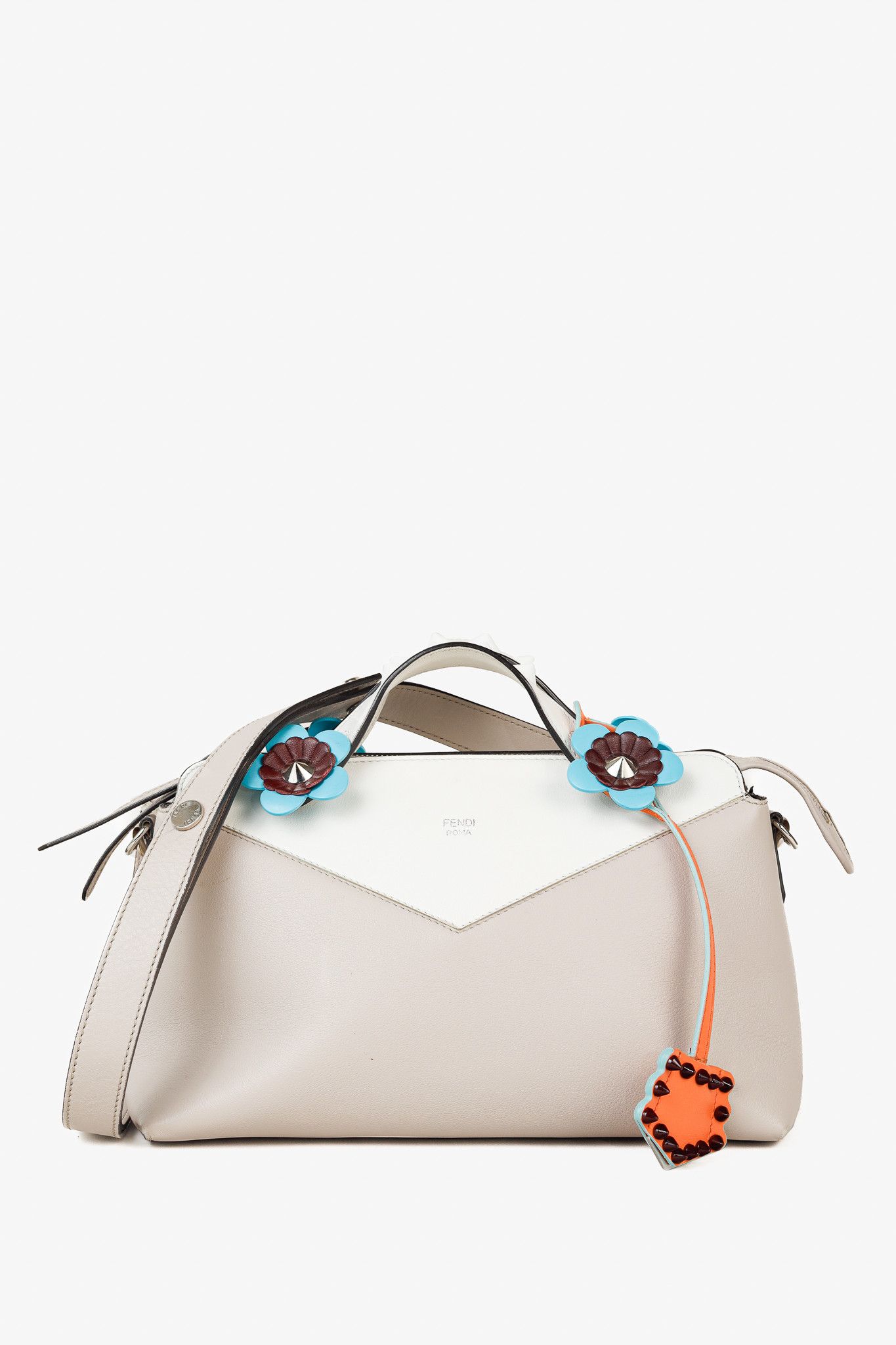 Fendi Fendi Flowerland By The Way Vitello Dolce Studded Bag Size ONE SIZE - 1 Thumbnail
