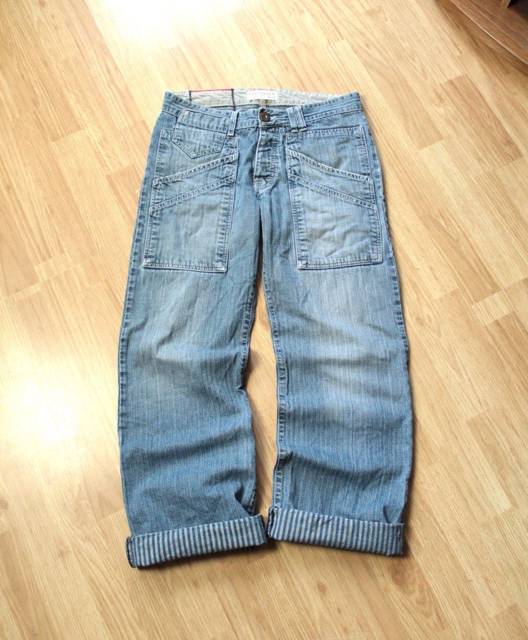 Firetrap 🔥 Firetrap Vintage Denim Logo Pants Jeans Japan Style Y2K Size US 30 / EU 46 - 5 Thumbnail