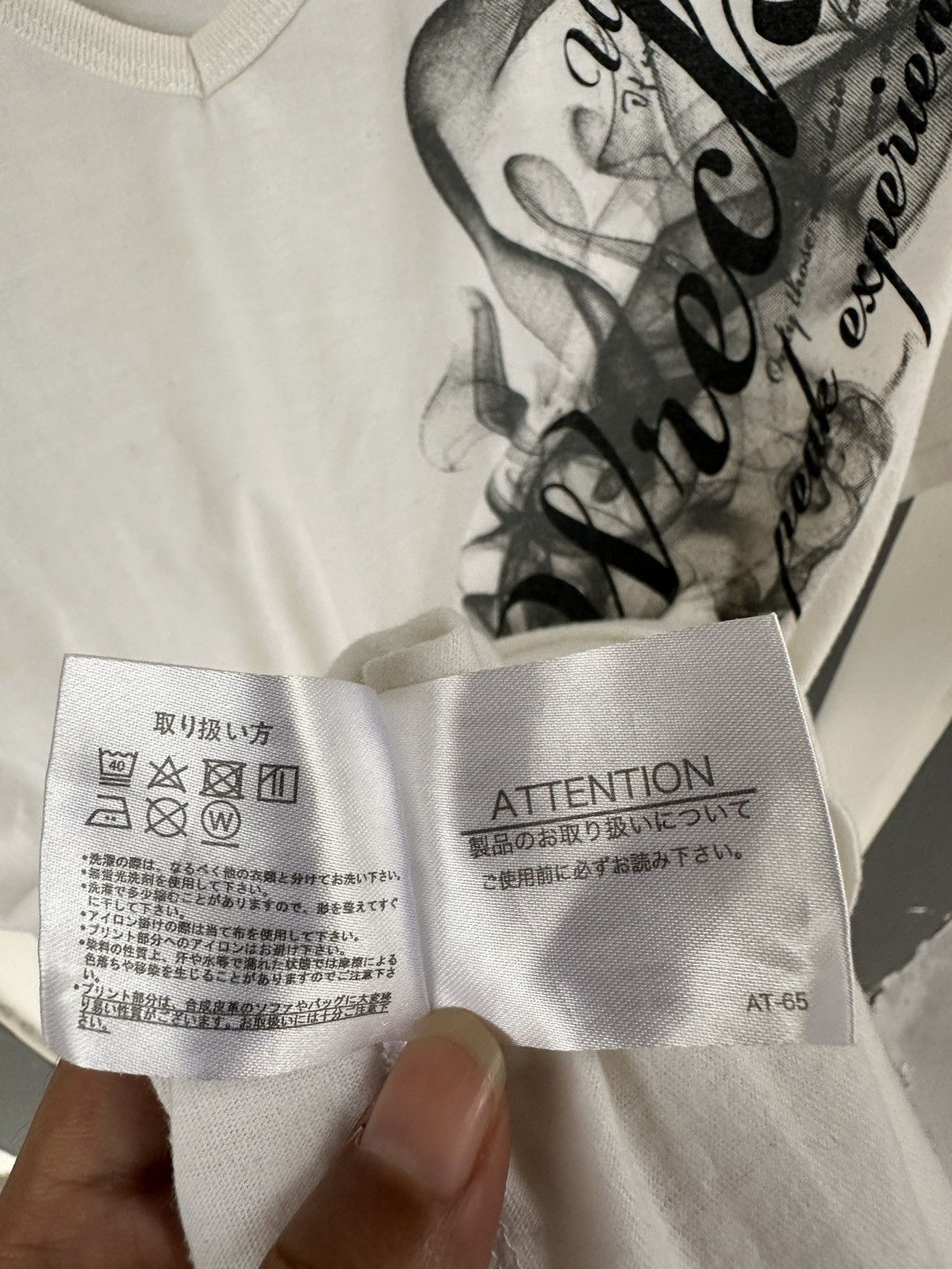 Beauty Beast JAPANESE REAL STANDART SMOKE SIMPLE POEM IFSIX LGB STYLE Size US M / EU 48-50 / 2 - 5 Thumbnail
