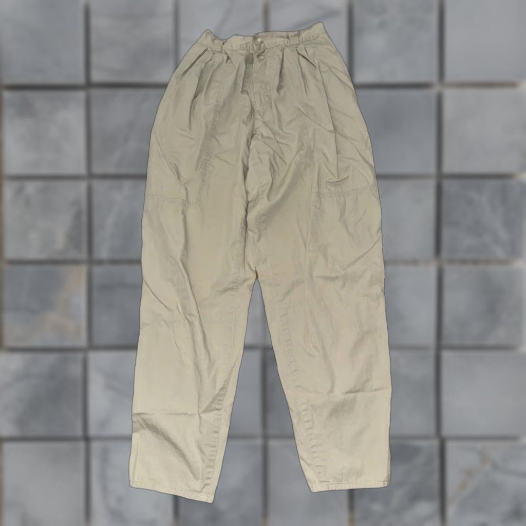 Gap Gap Workforce Pants Women's 6 Regular Tan Cotton Made in Japan Size 28" / US 6 / IT 42 - 1 Thumbnail