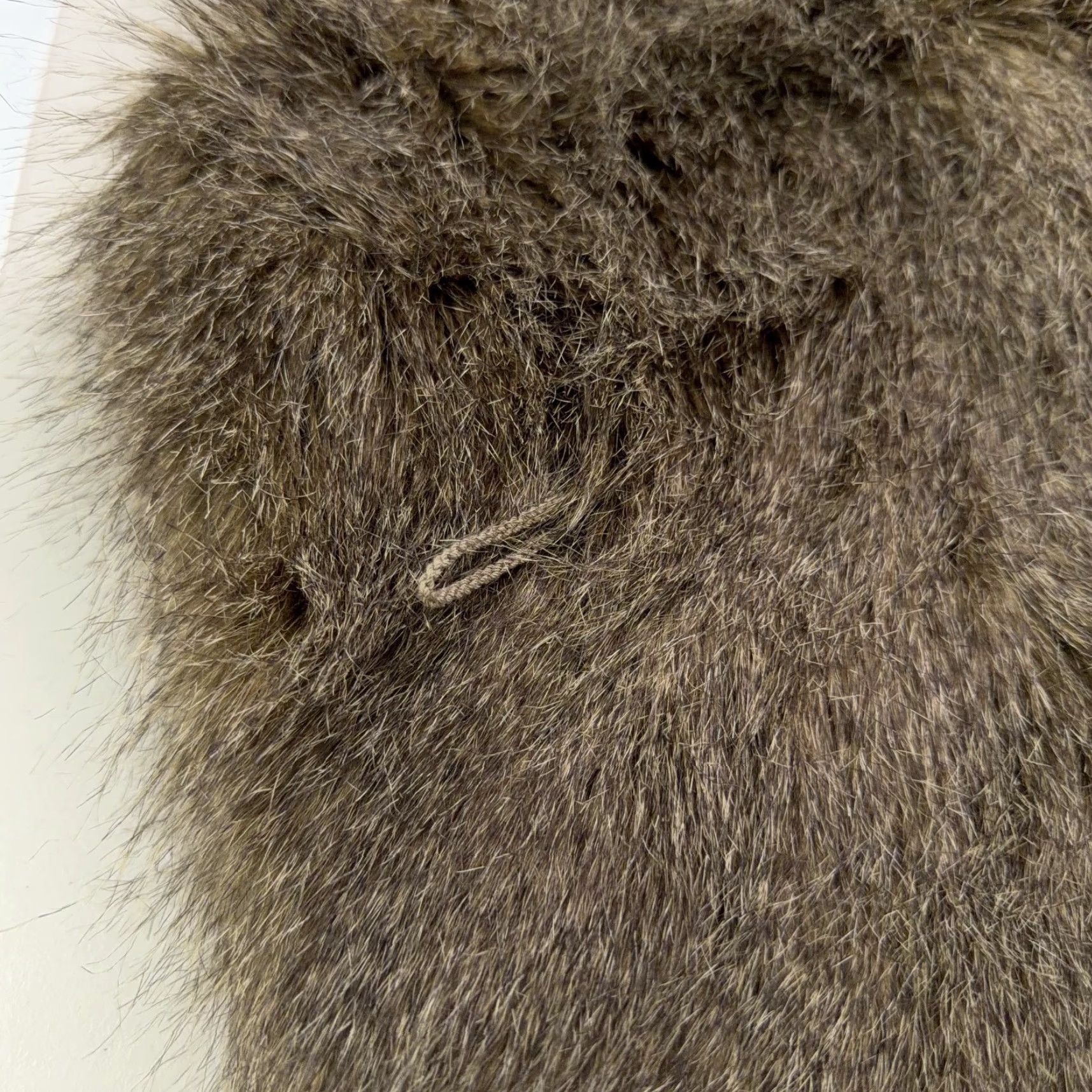 J.Crew J.CREW Vest Womens Small Brown Faux Fur Casual Fall Winter Mob Wife Cozy Warm Jacket Size S / US 4 / IT 40 - 7 Thumbnail