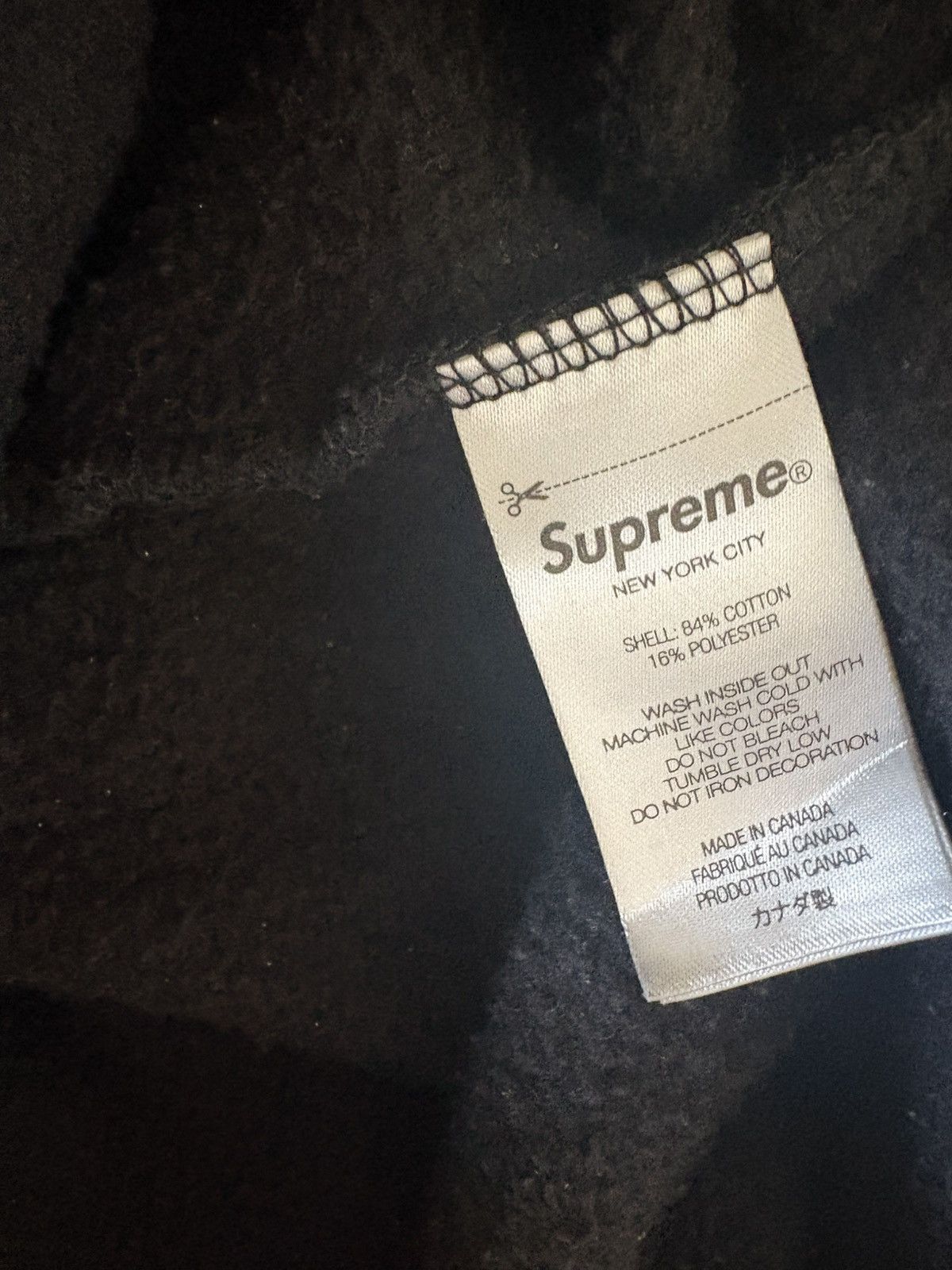 Supreme Supreme Black Doggs For Life Sweatshirt Size US L / EU 52-54 / 3 - 5 Thumbnail