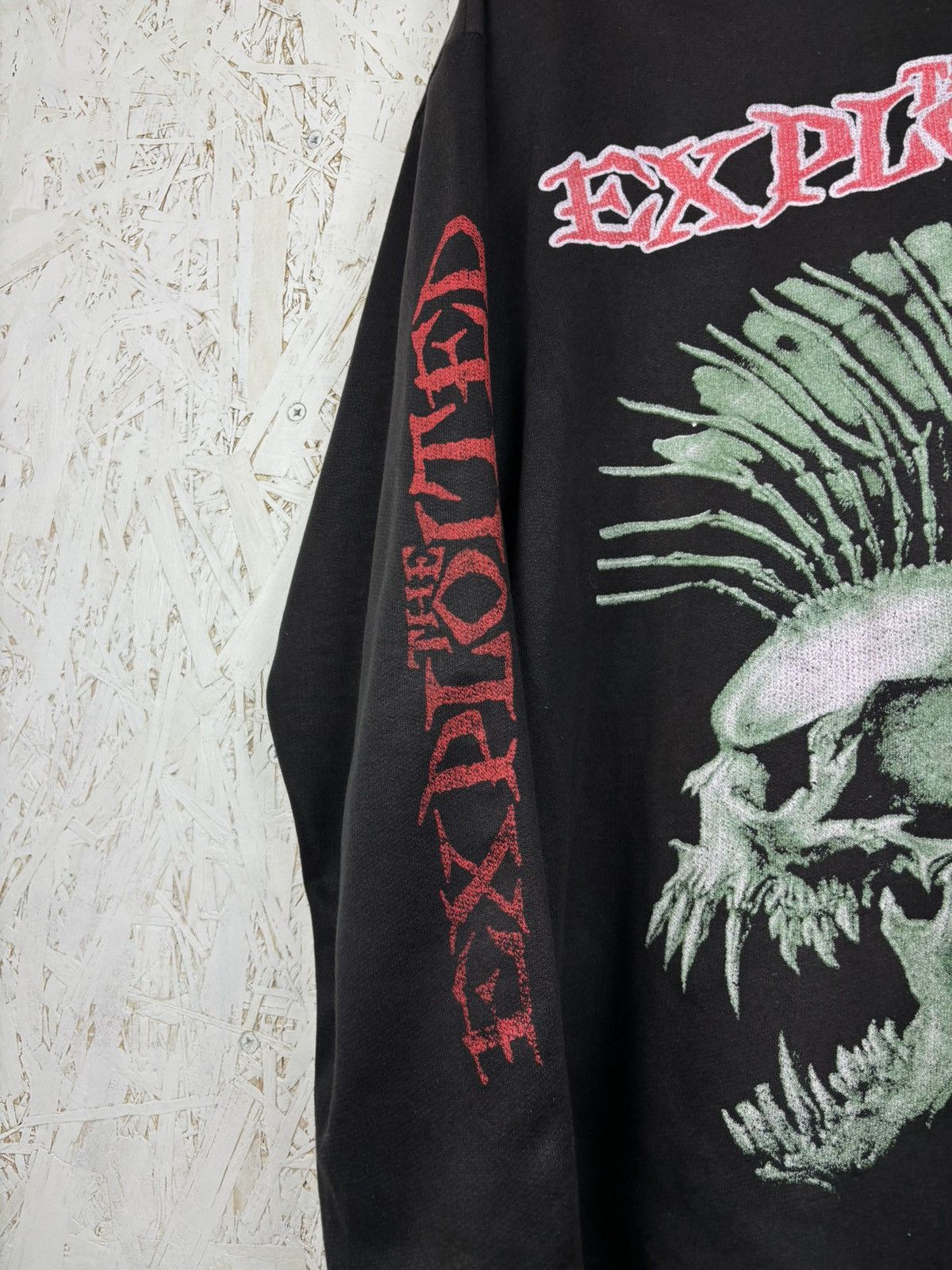 Band Tees Vintage The Exploited Beat The Bastards Punk Band Hoodie Size US L / EU 52-54 / 3 - 3 Thumbnail