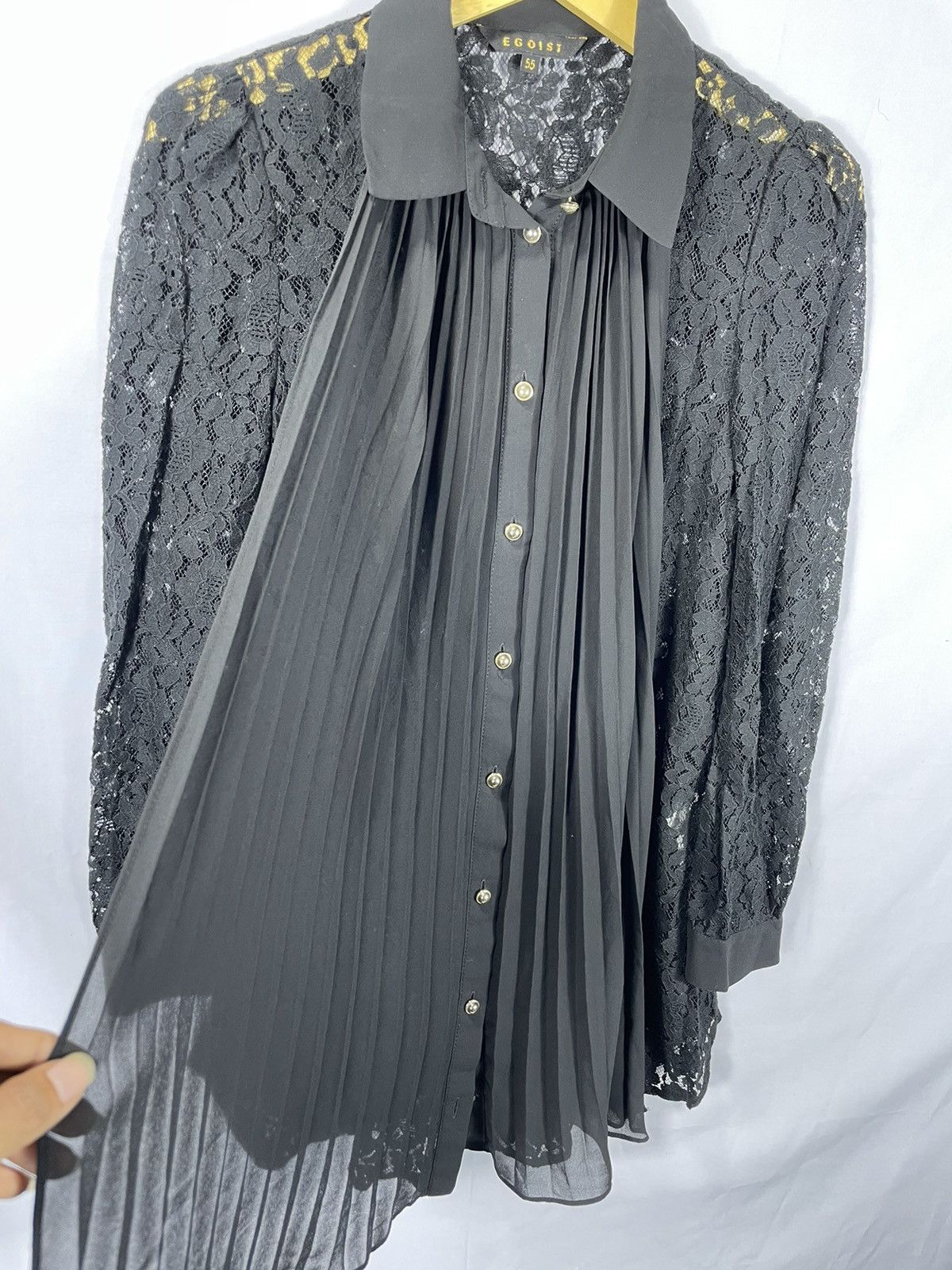 Hysteric Glamour × Japanese Brand × Other Mesh Shirt sal pleted styled issey miyake Size L / US 10 / IT 46 - 2 Thumbnail