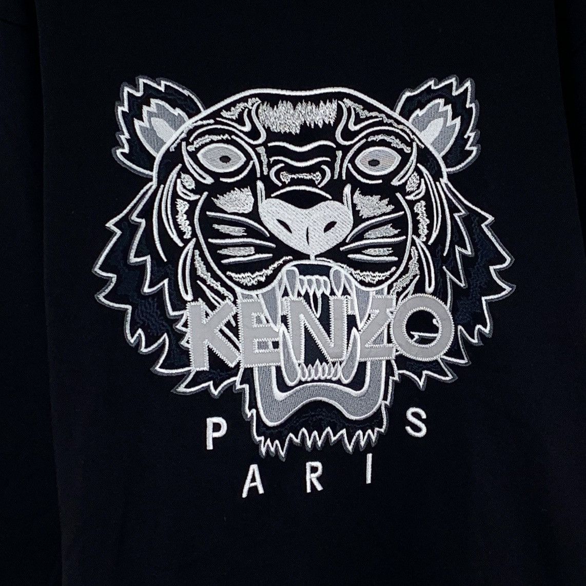 Kenzo Kenzo Tiger Head Embroidered Long Sleeve Sweatshirt K26WX Size US M / EU 48-50 / 2 - 4 Thumbnail