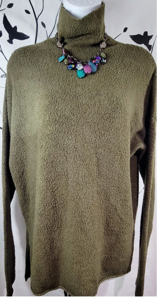 French Connection French Connection high low turtleneck sweater size small Size S / US 4 / IT 40 - 1 Thumbnail