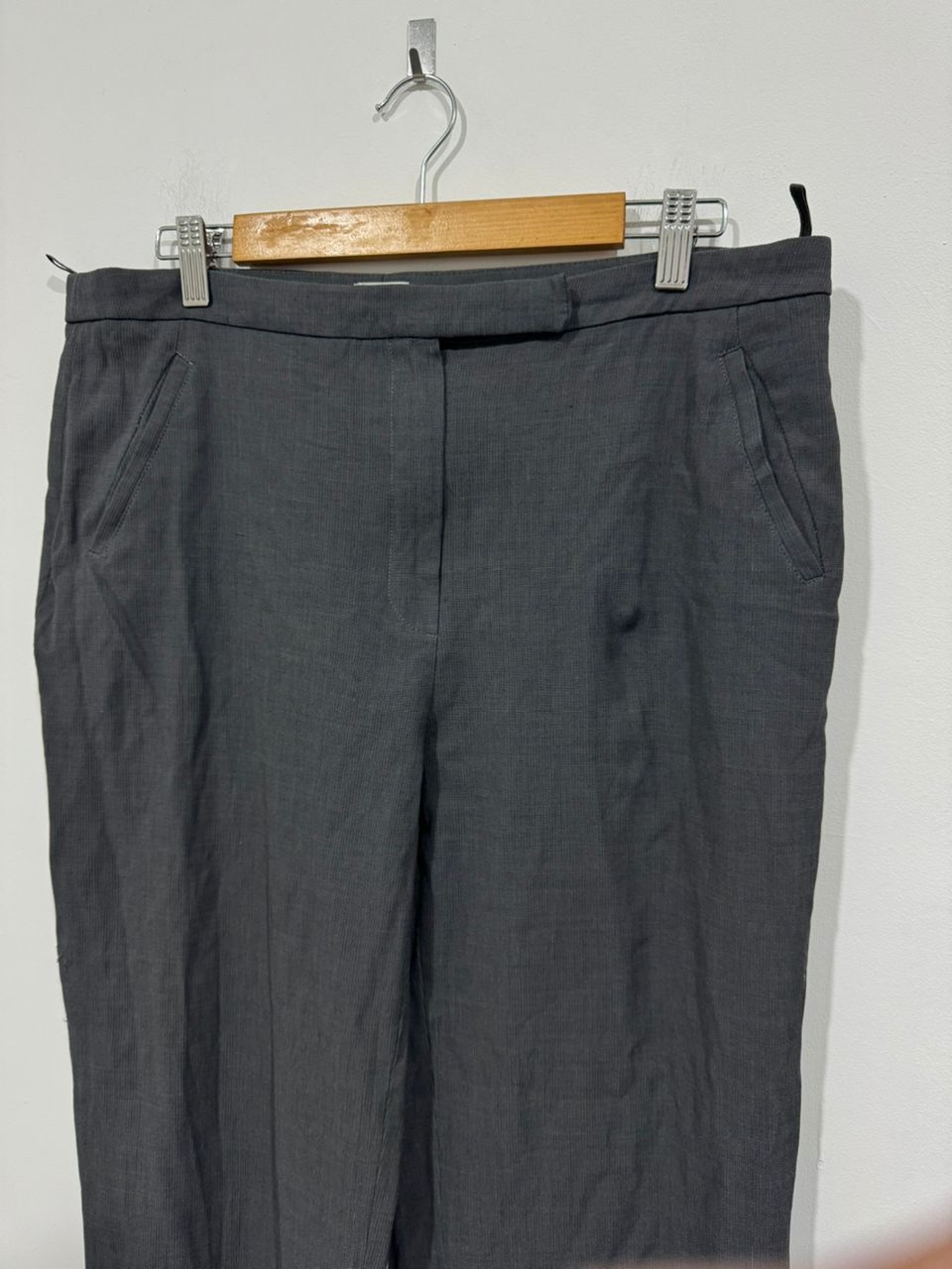 Armani Collezioni Armani Collezioni Womens Slack Pants Size 34" / US 12 / IT 48 - 2 Thumbnail
