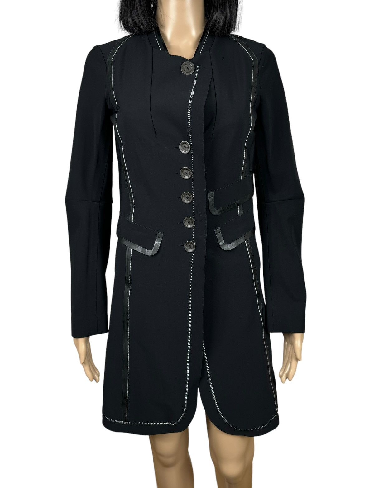 Marithe + Francois Girbaud Marithe Francois Girbaud Neoprene Coat Waterproof size 38 Size XS / US 0-2 / IT 36-38 - 3 Thumbnail