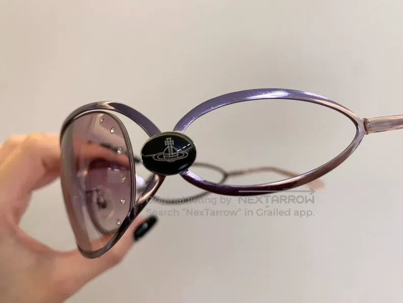 Vivienne Westwood Vivienne Westwood Vintage Second-hand Glasses, Rare Out of Size ONE SIZE - 6 Thumbnail