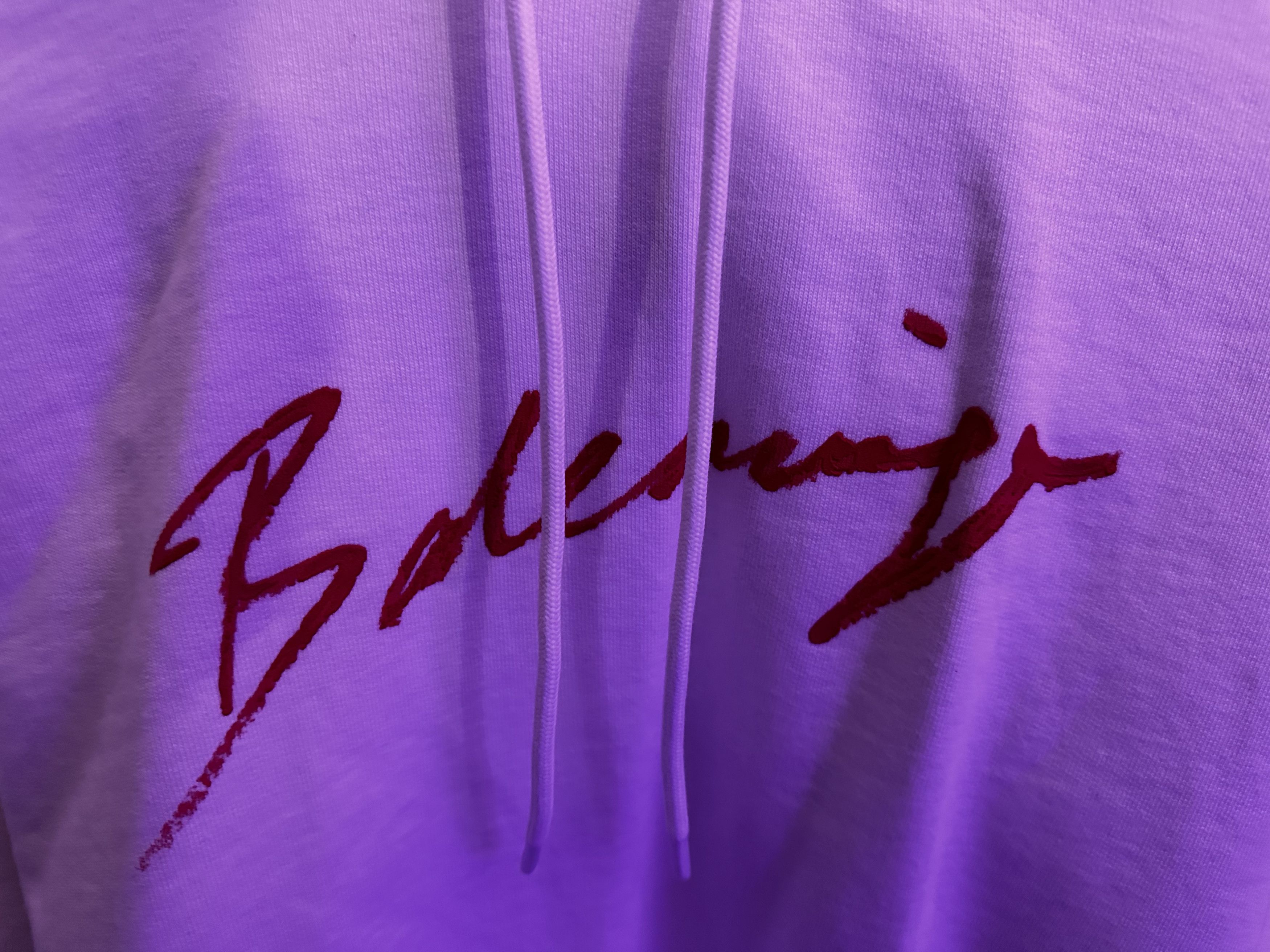 Balenciaga Balenciaga Lipstick Hoodie Size US S / EU 44-46 / 1 - 3 Thumbnail
