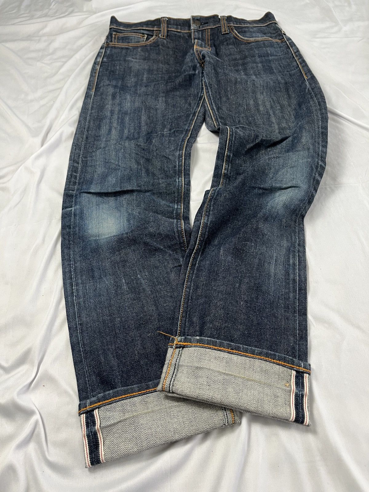 SELVEDGE JEANS UNIQLO JILSANDER PANT