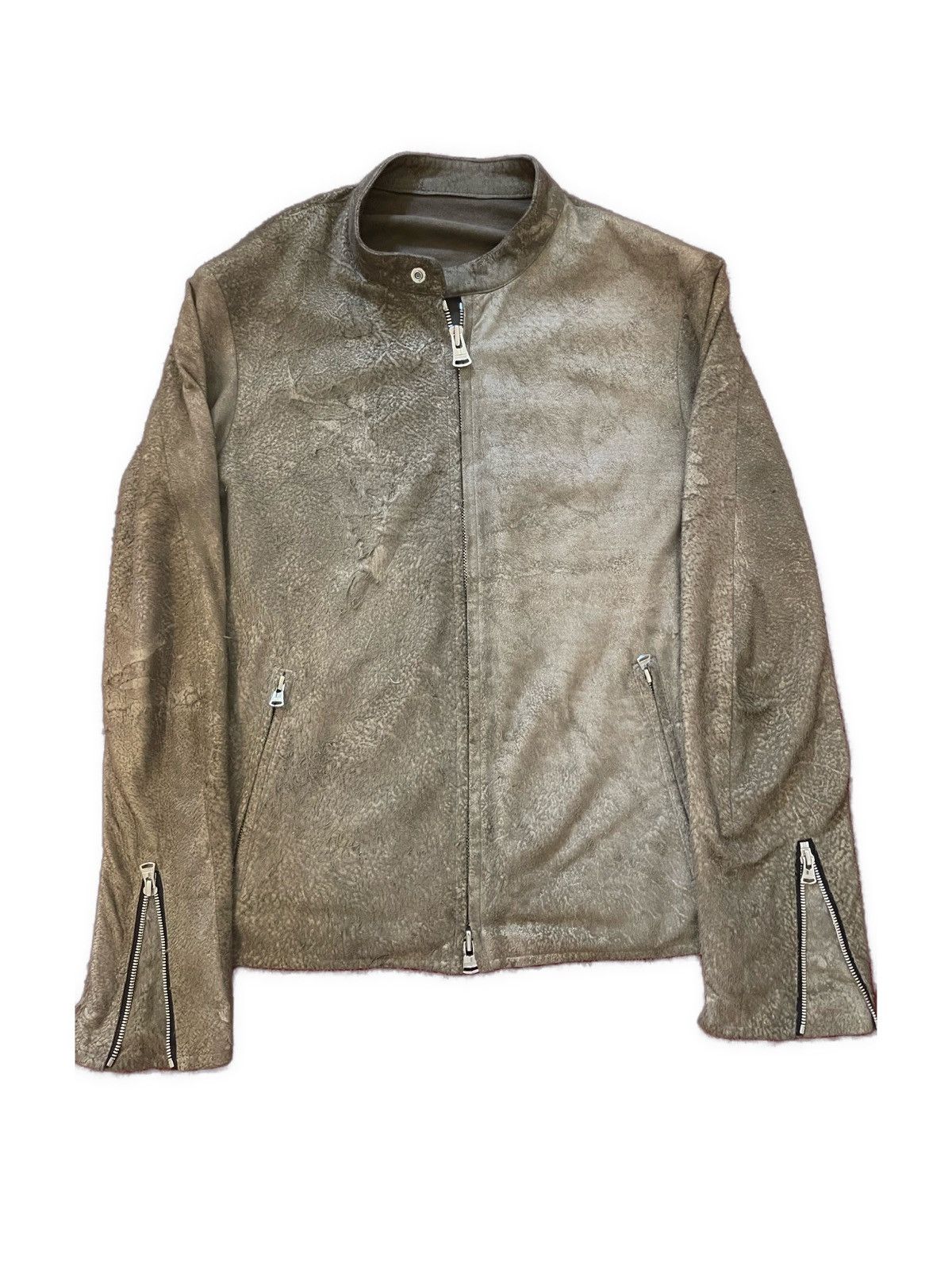 ツ*ュ様 BACKLASH suede leather blouson BACKLASH suede leather blouson