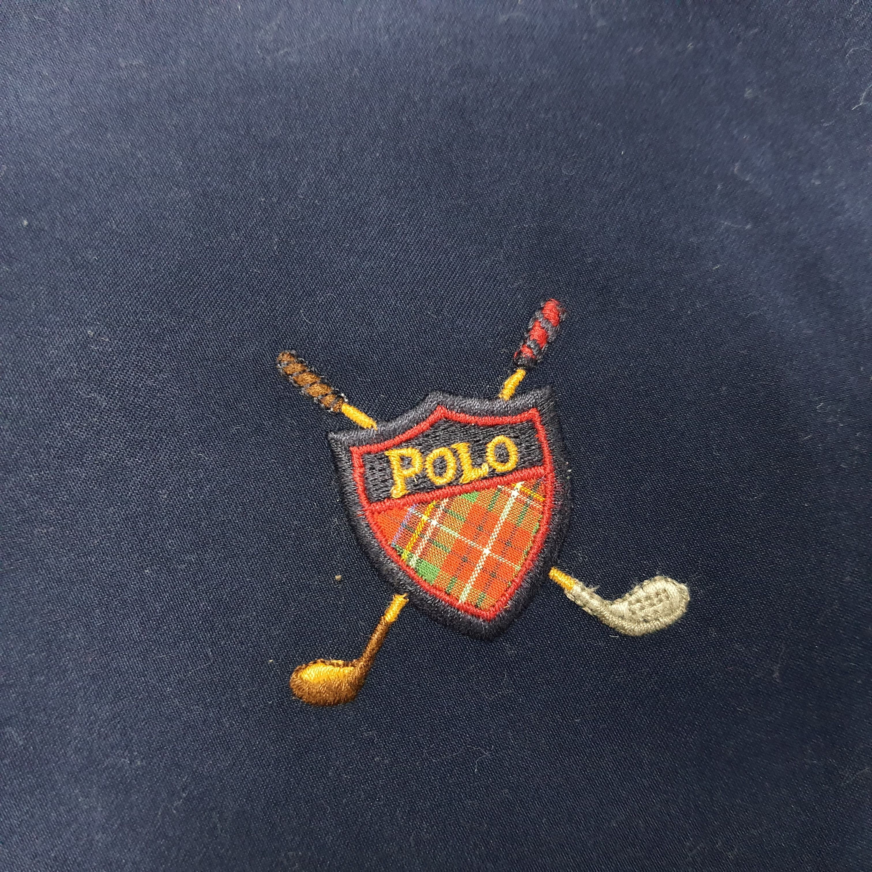 Polo Ralph Lauren × Vintage Vintage POLO GOLF Ralph Lauren Polo Sweatshirt Size US L / EU 52-54 / 3 - 2 Thumbnail