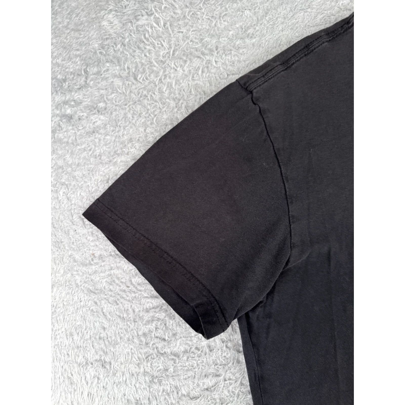The North Face The North Face Shirt Men L Black Crew Neck Logo 100% Cotton Read All Seasons Breathable Size US L / EU 52-54 / 3 - 3 Thumbnail