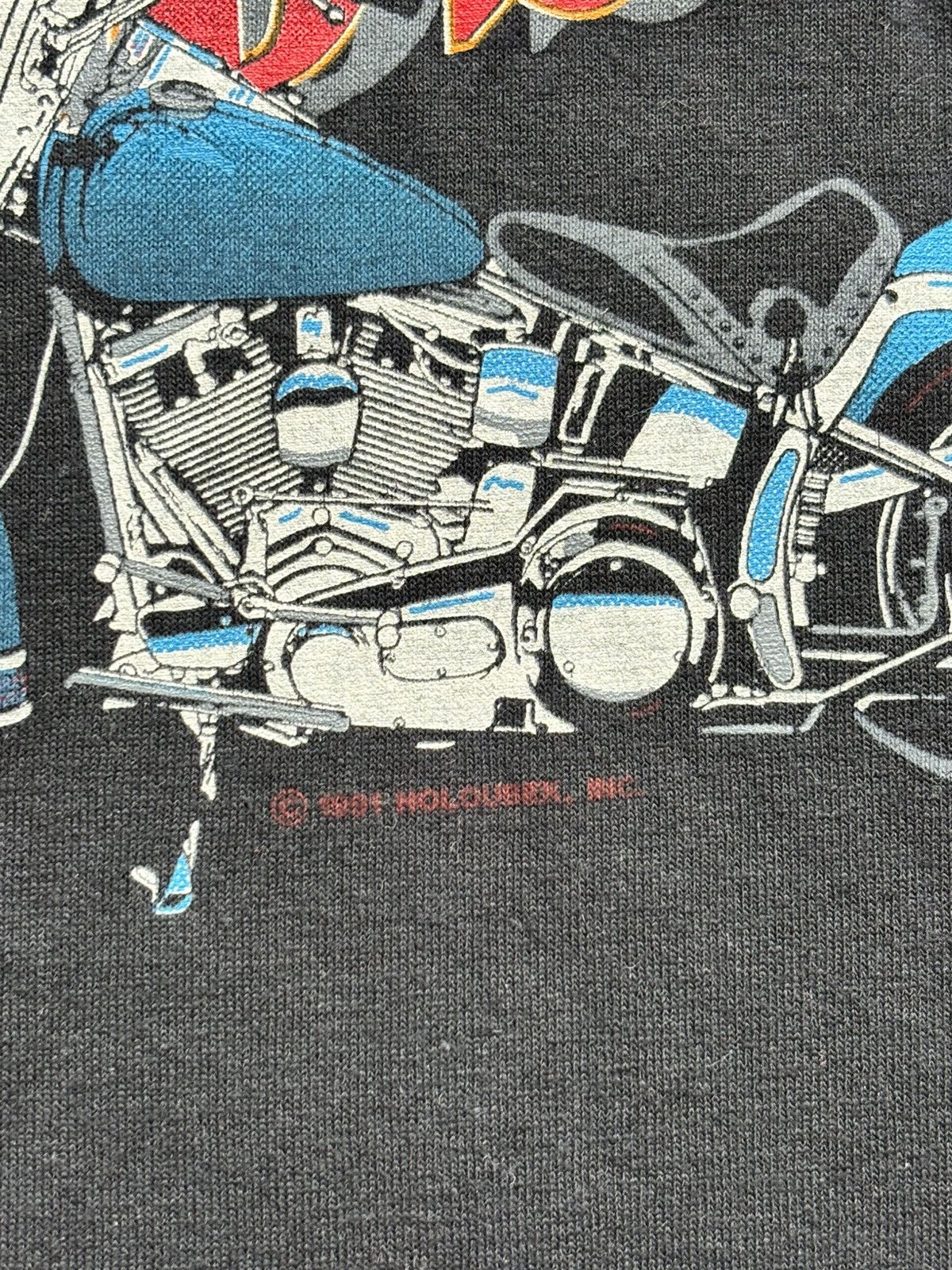 Harley Davidson Vintage 1991 Harley-Davidson Tee – “Established 1903” Size US XL / EU 56 / 4 - 5 Thumbnail