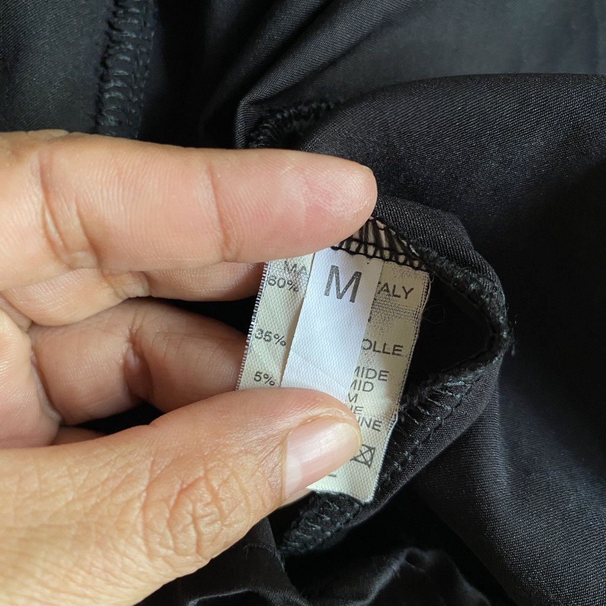 Designer GUARAPO Y2K Punk Black Shirt Studded Puff Shoulders Size M / US 6-8 / IT 42-44 - 10 Thumbnail