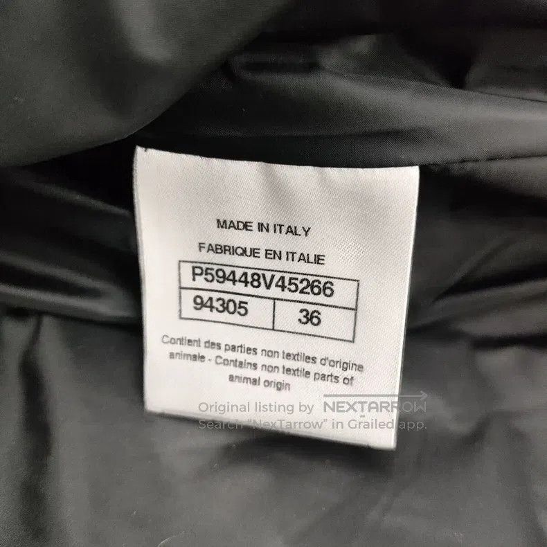 Chanel Chanel Diamond black cotton jacket Size XS / US 0-2 / IT 36-38 - 5 Thumbnail